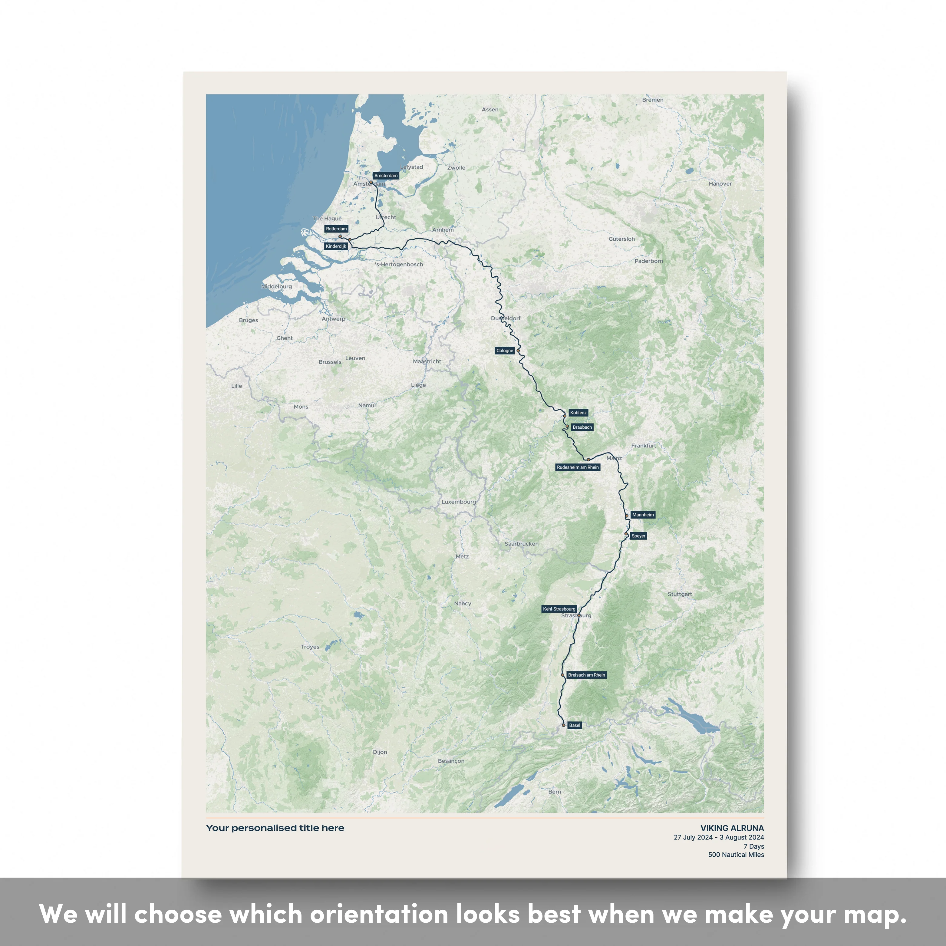 Custom River Cruise Map - Image 38