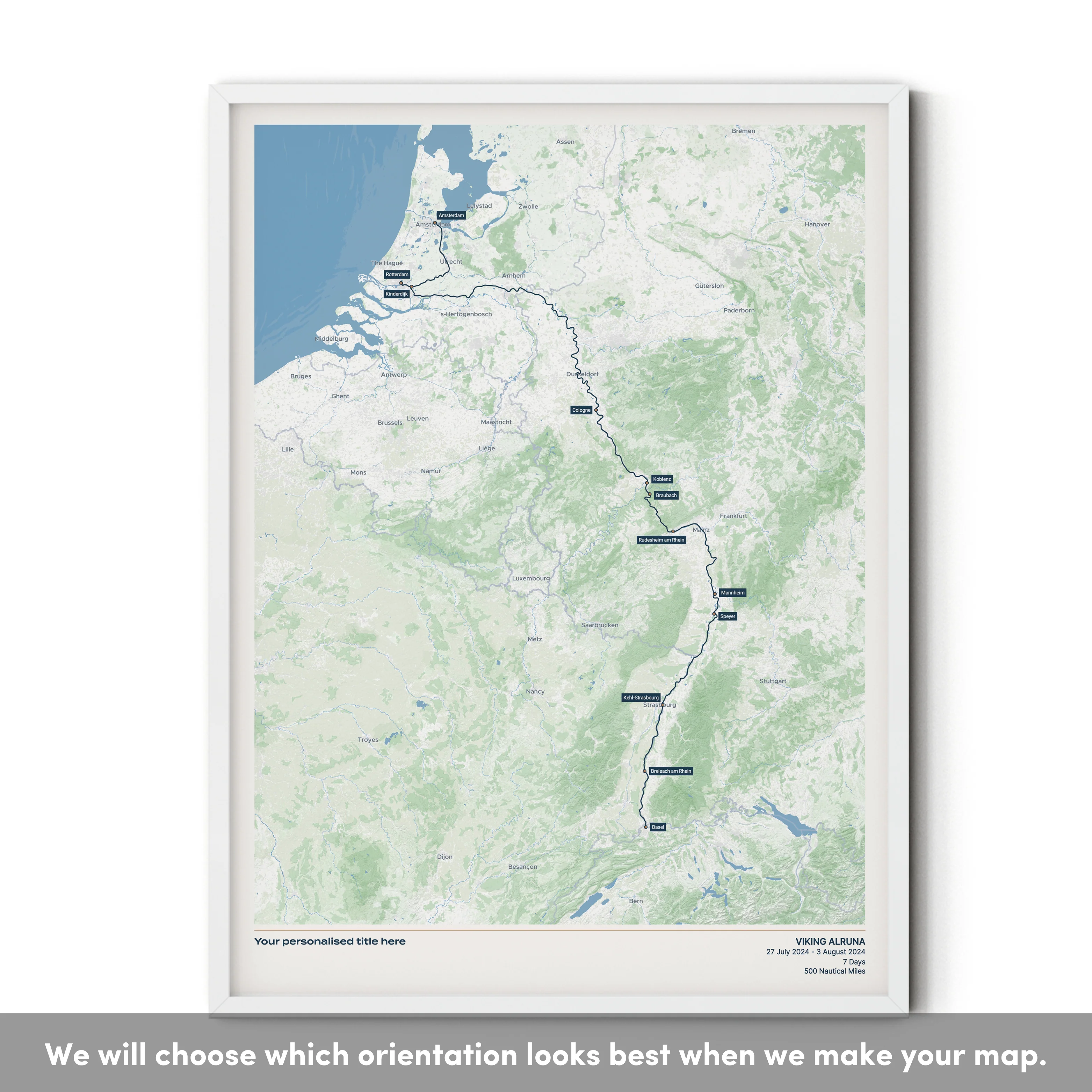 Custom River Cruise Map - Image 41