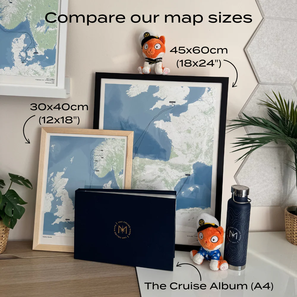 Emma Cruises Custom Cruise Map (Limited Edition) - Image 6