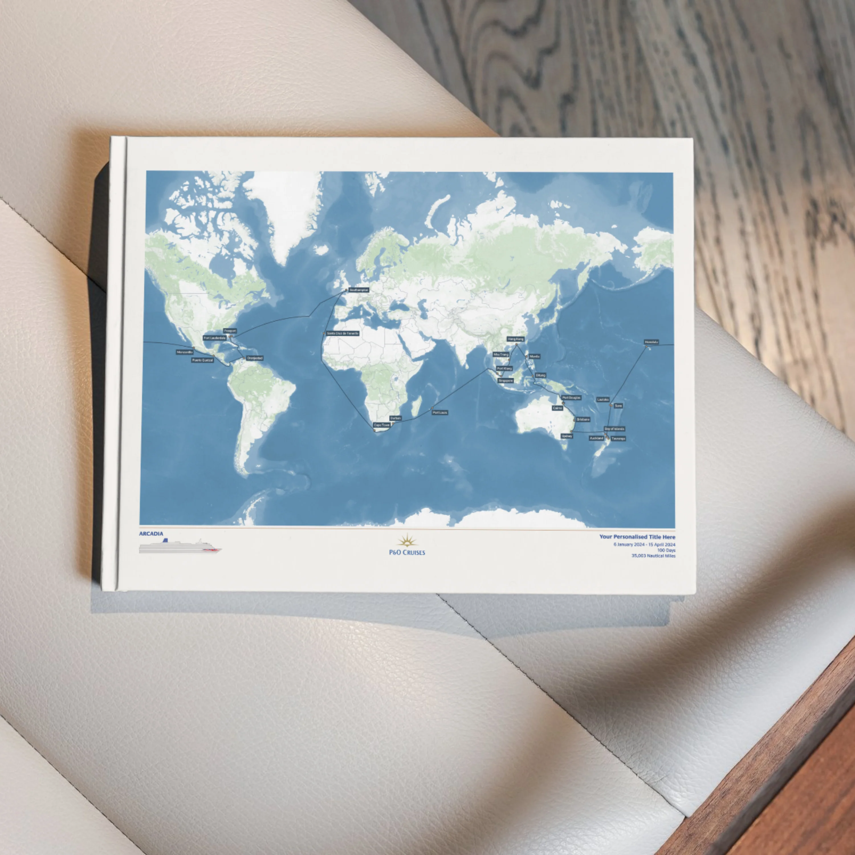 P&O Cruises Digital Cruise Map - Image 3