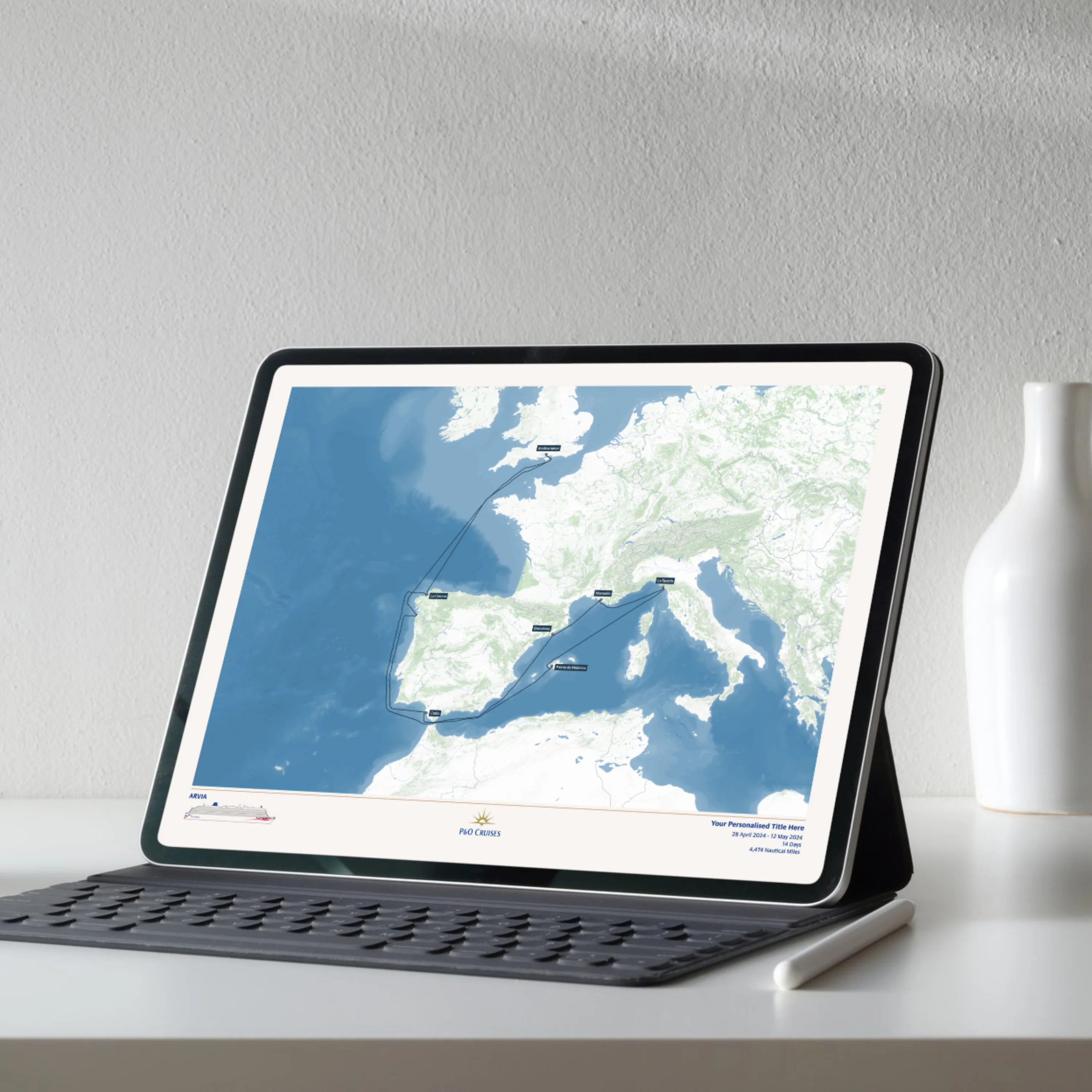 P&O Cruises Digital Cruise Map - Image 6