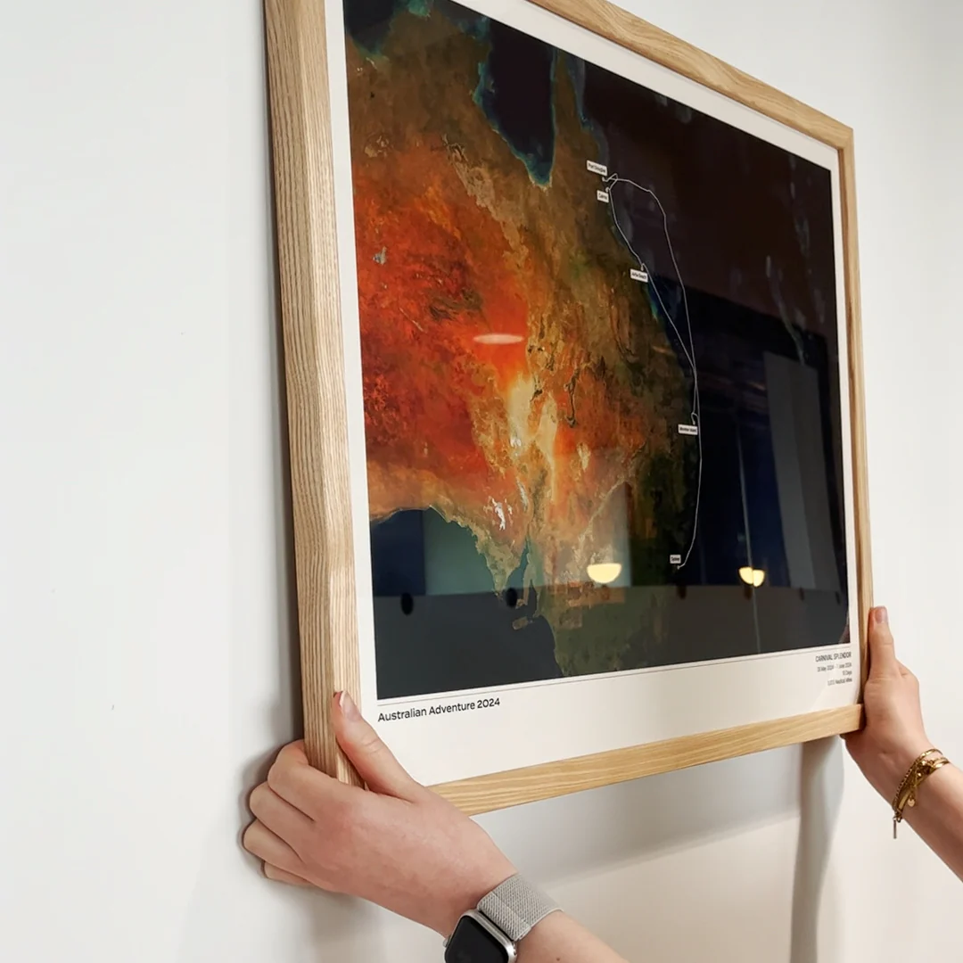 Custom Cruise Map - Satellite - Image 3