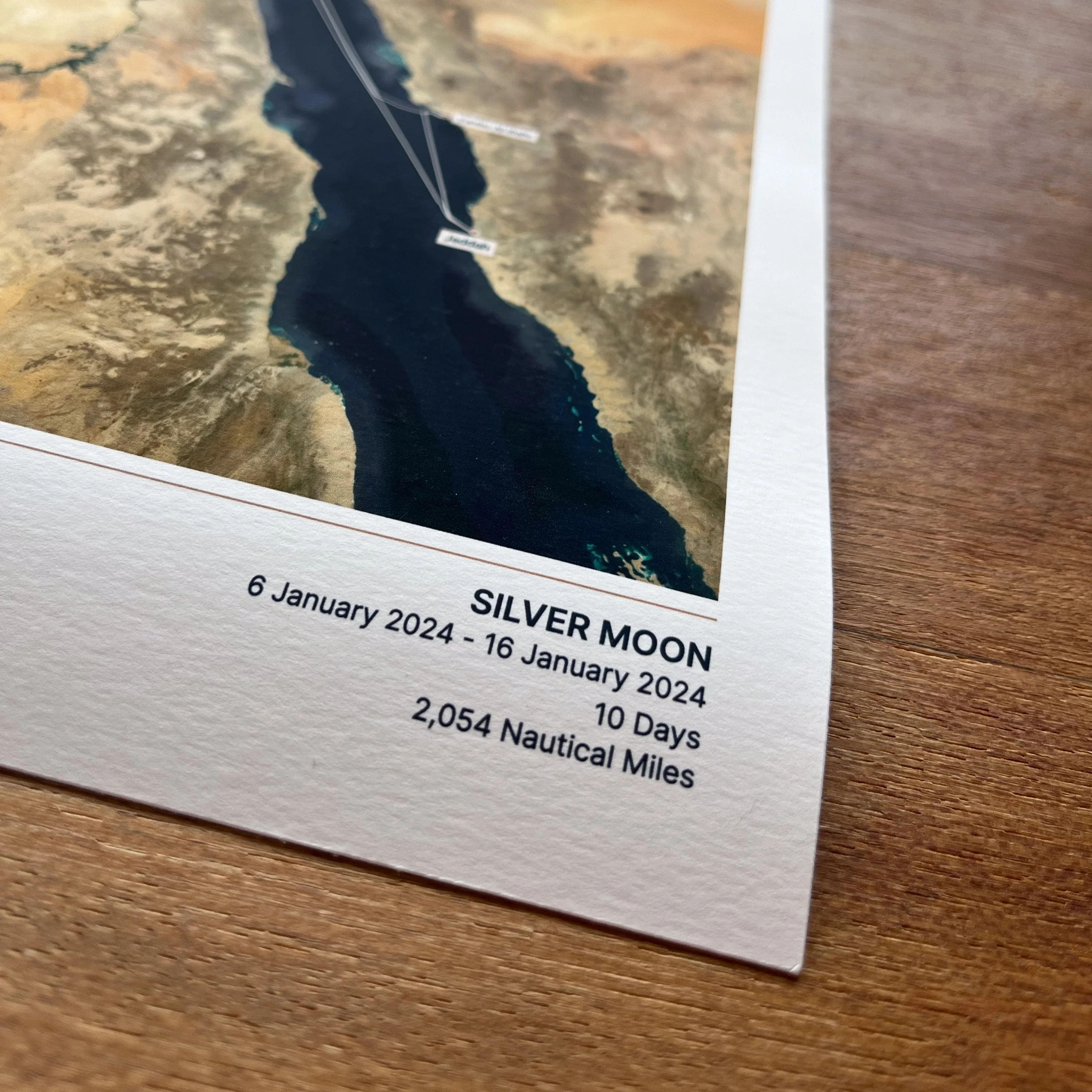 Custom Cruise Map - Satellite - Image 6