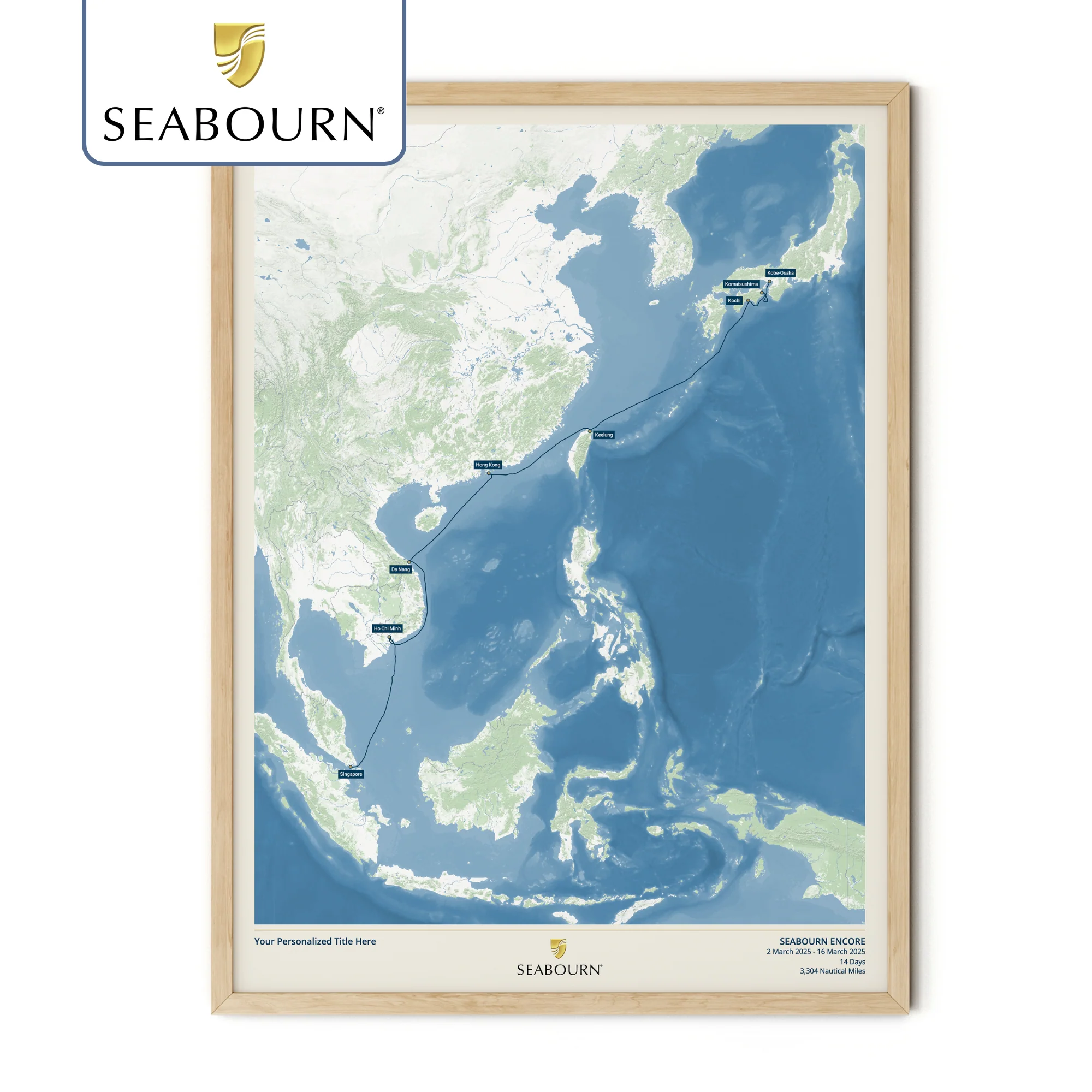 Seabourn Cruise Map - Image 24