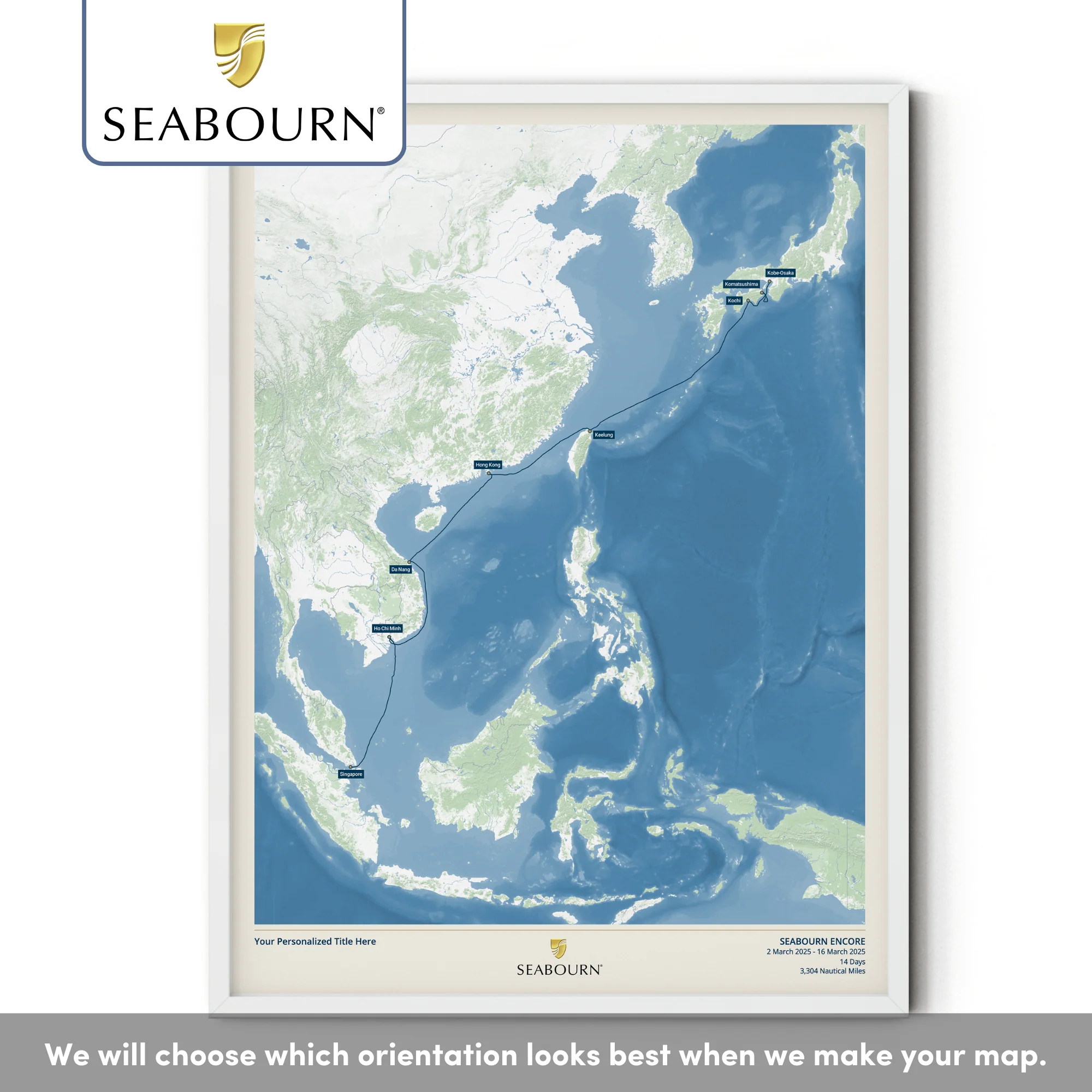 Seabourn Cruise Map - Image 28
