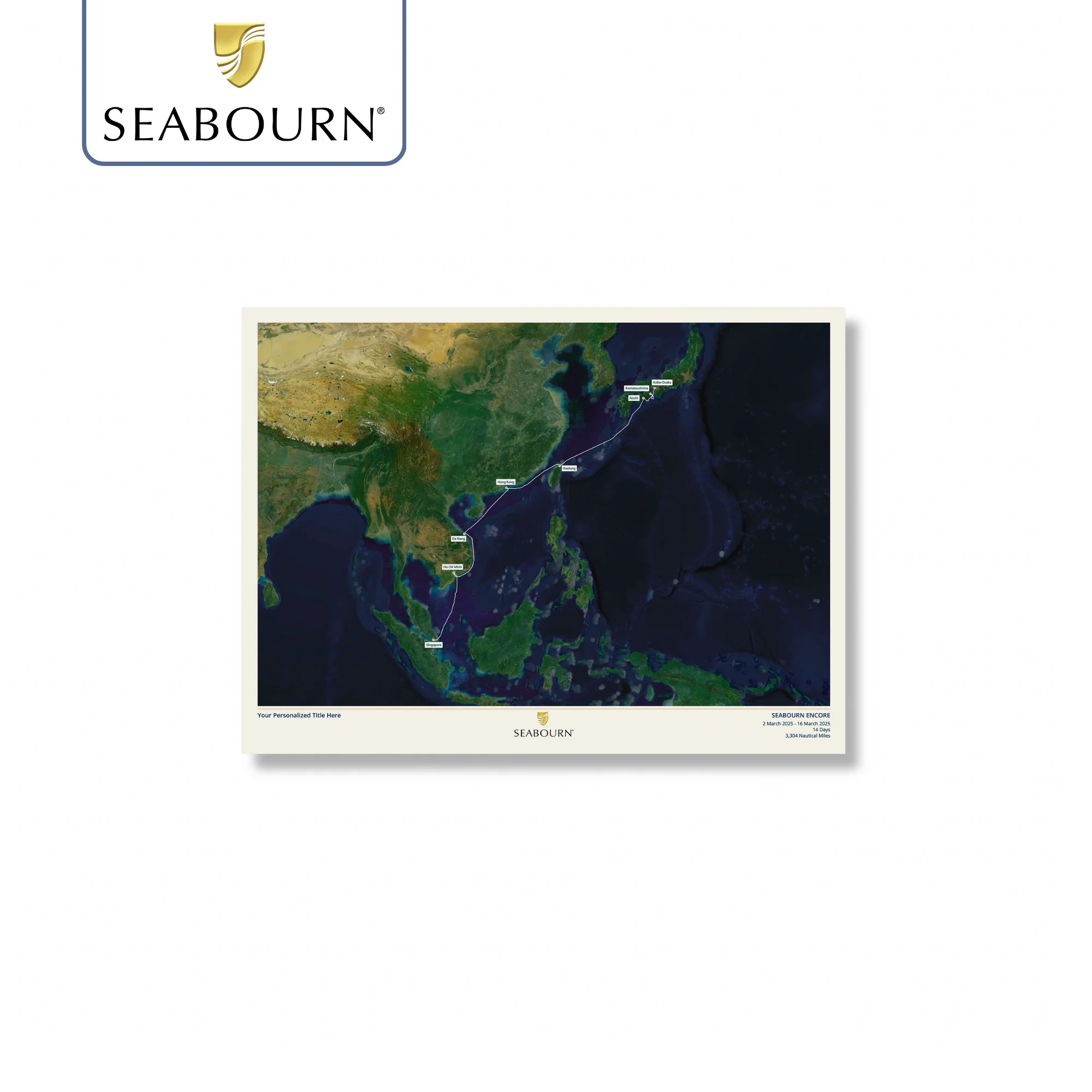 Seabourn Cruise Map - Satellite - Image 13