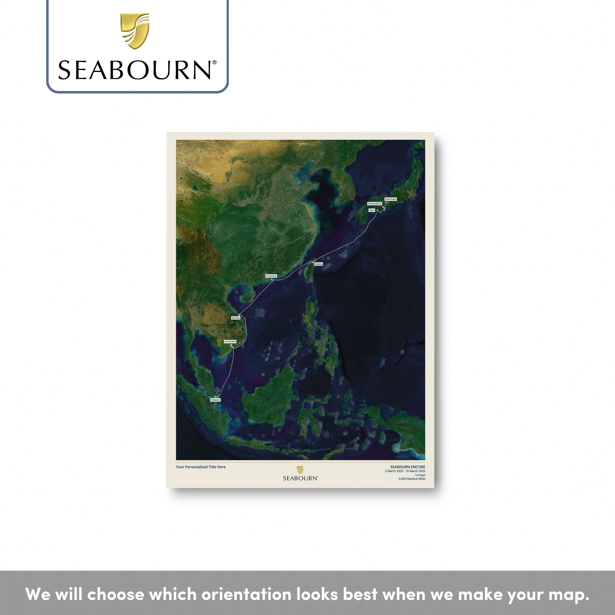 Seabourn Cruise Map - Satellite - Image 15