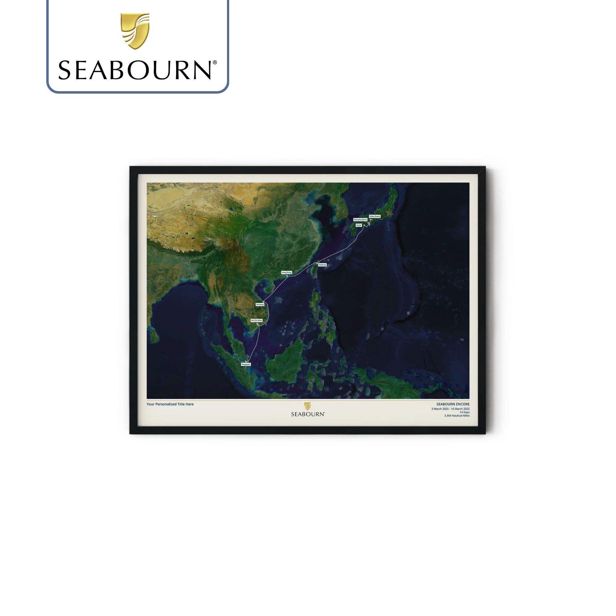 Seabourn Cruise Map - Satellite - Image 16