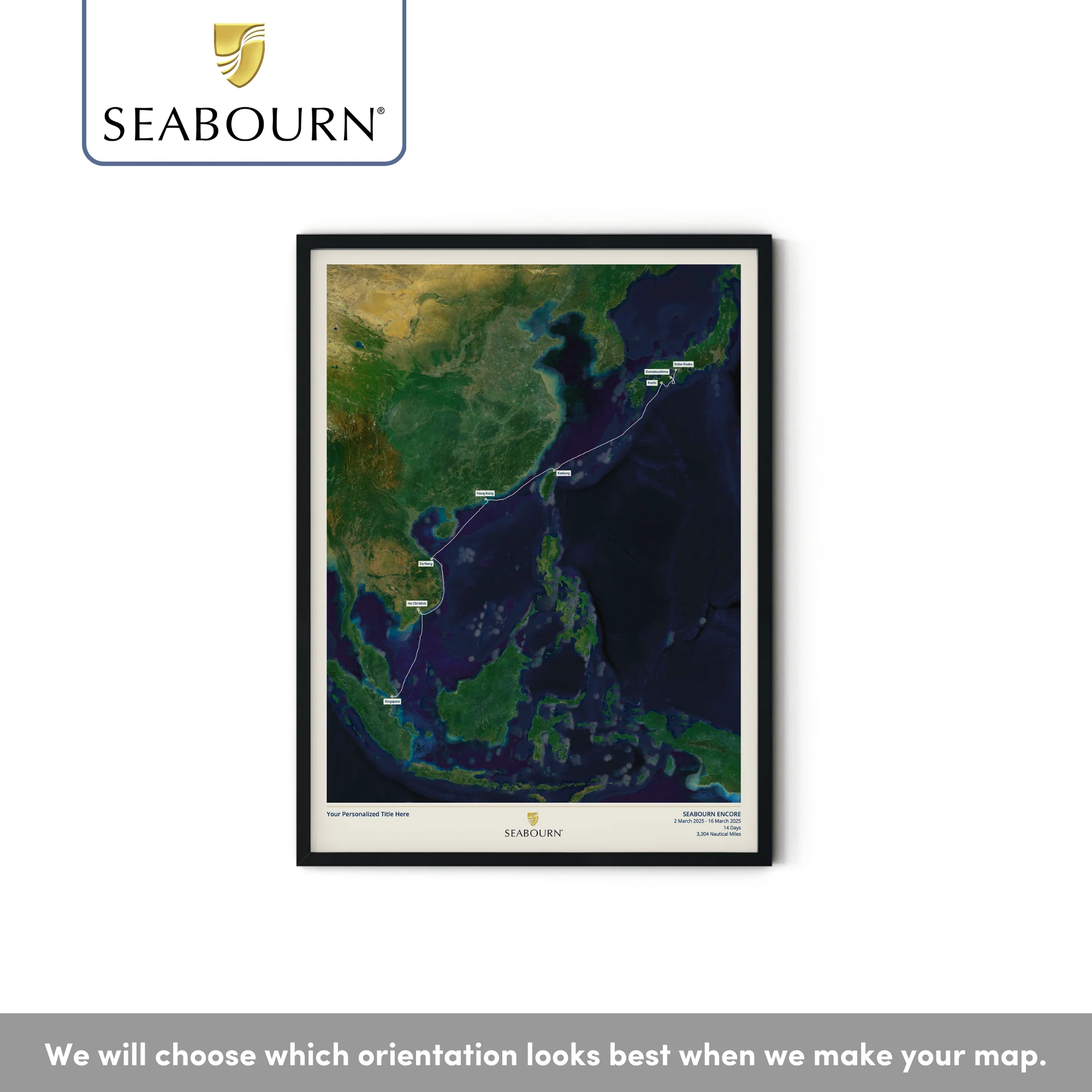 Seabourn Cruise Map - Satellite - Image 18