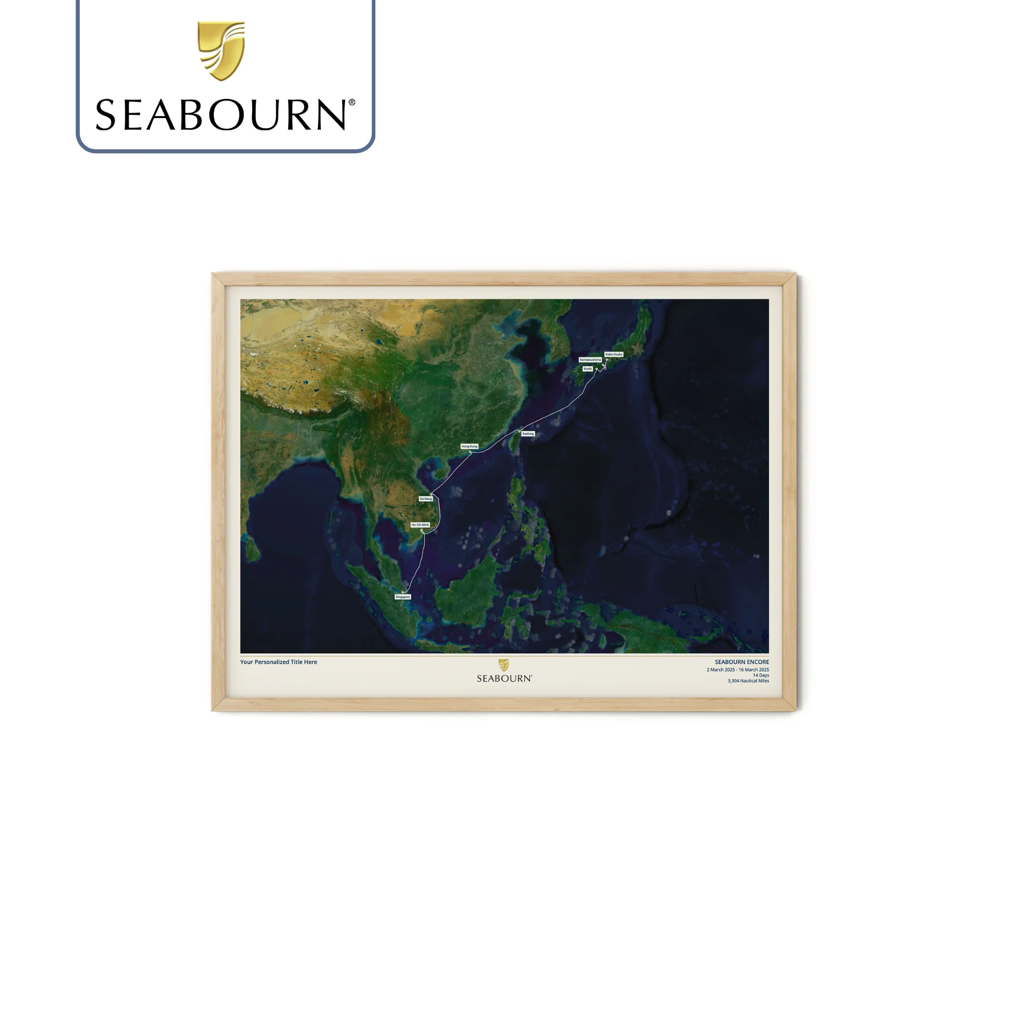 Seabourn Cruise Map - Satellite - Image 19
