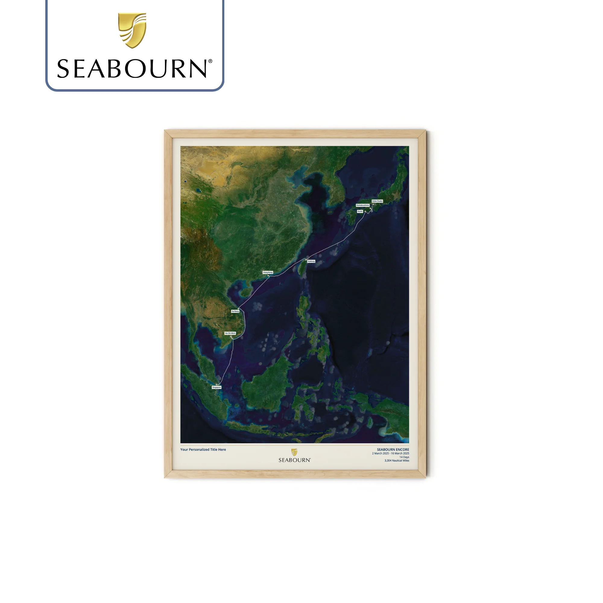 Seabourn Cruise Map - Satellite - Image 20