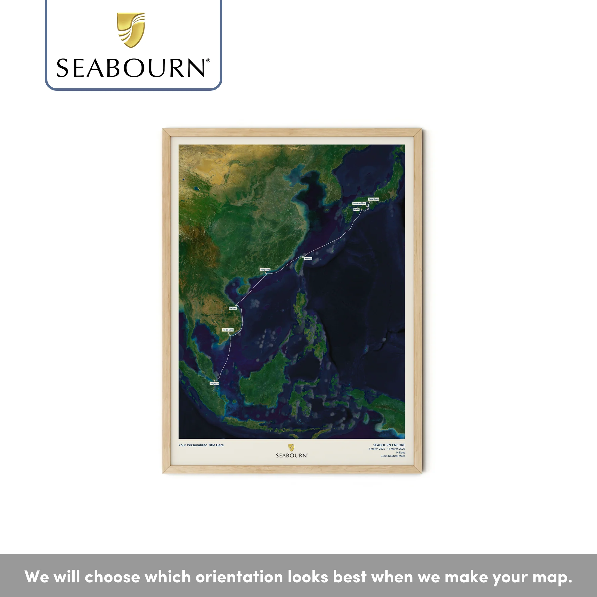 Seabourn Cruise Map - Satellite - Image 21