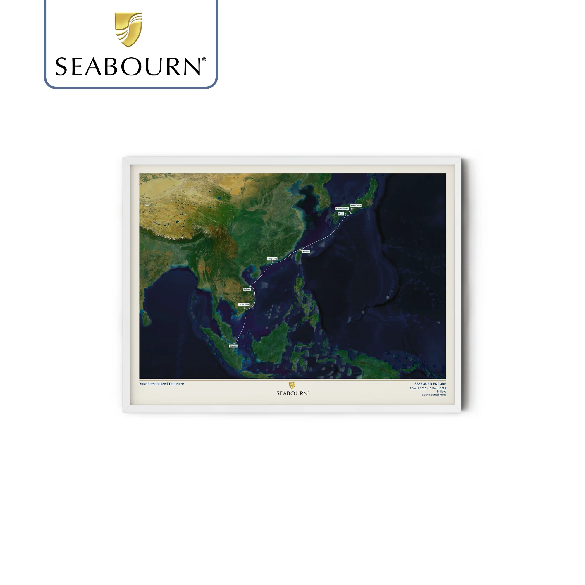 Seabourn Cruise Map - Satellite - Image 22