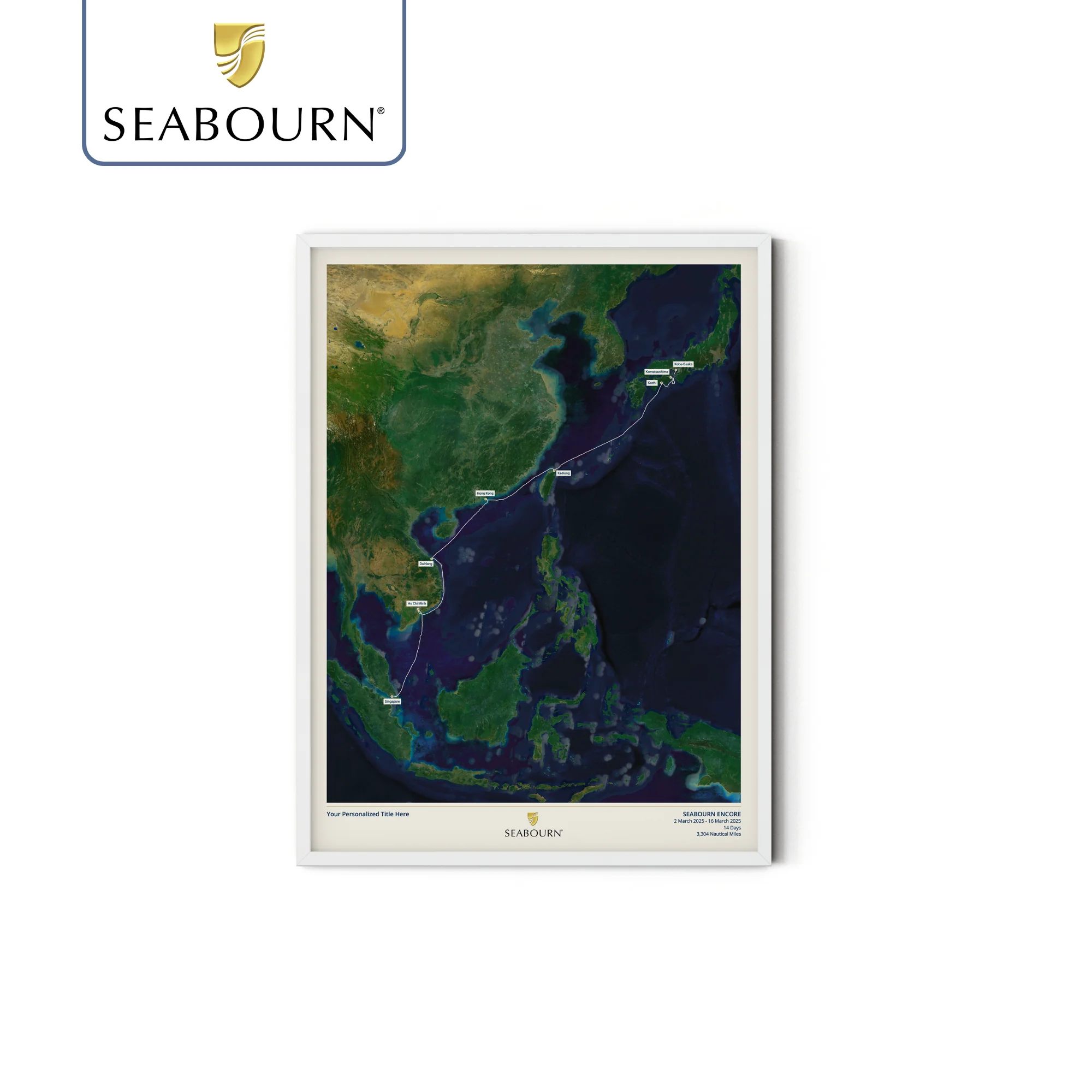 Seabourn Cruise Map - Satellite - Image 23