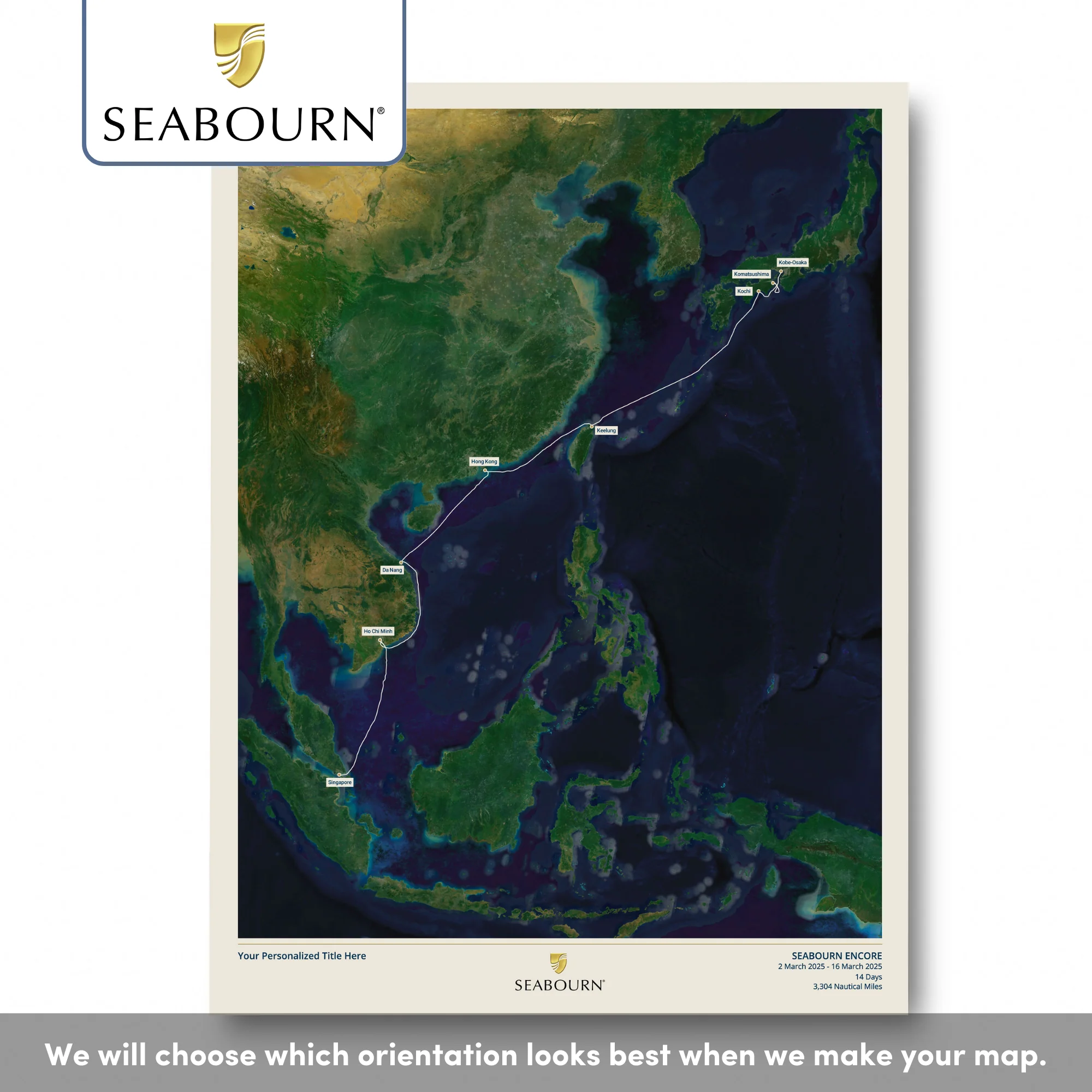 Seabourn Cruise Map - Satellite - Image 27