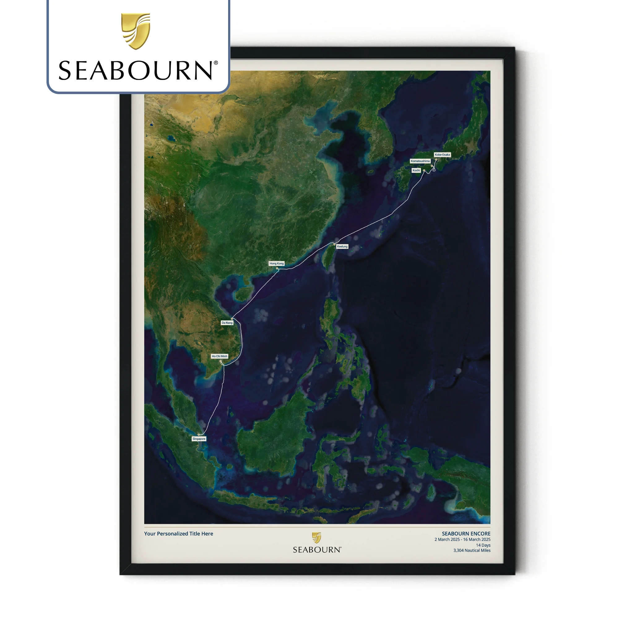 Seabourn Cruise Map - Satellite - Image 29