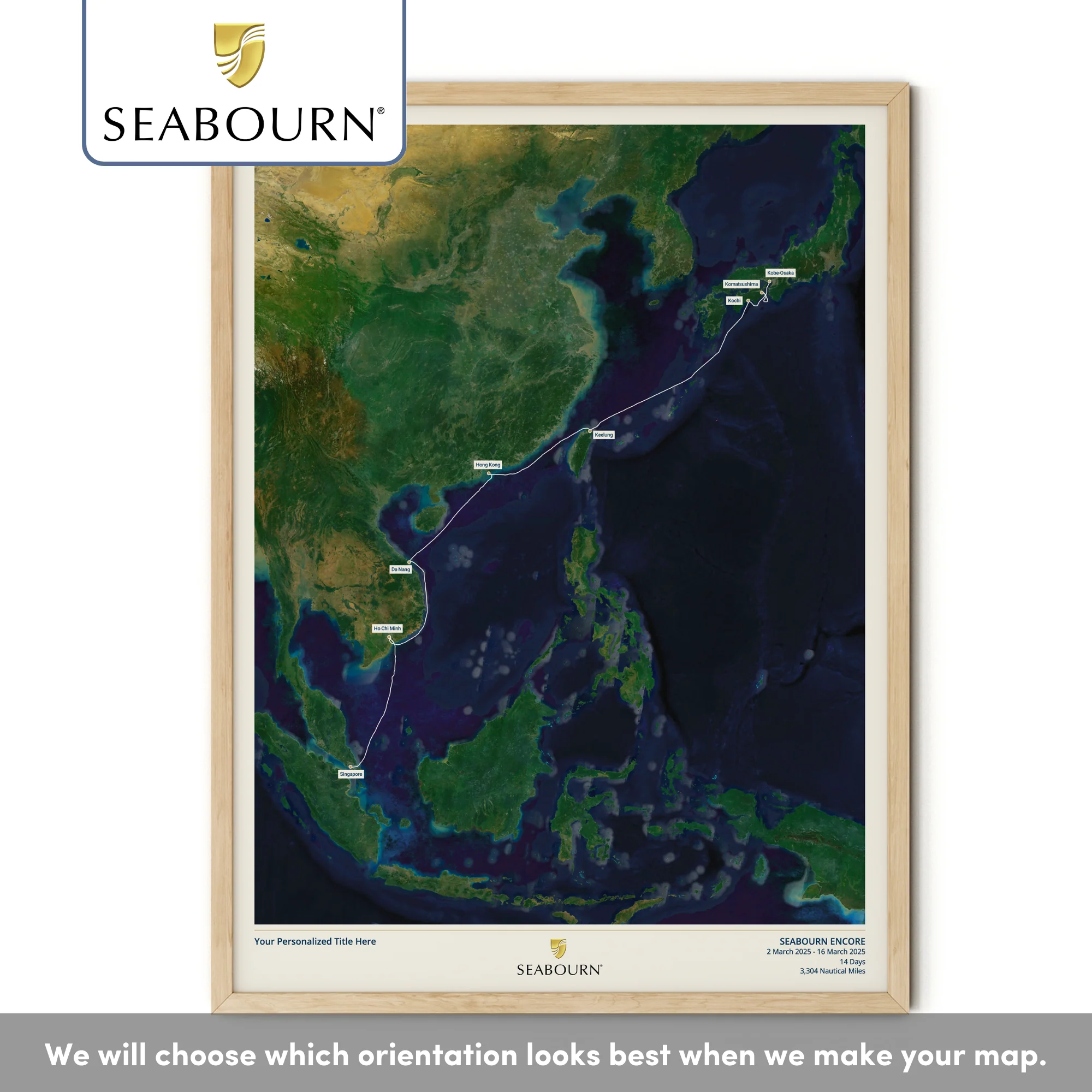 Seabourn Cruise Map - Satellite - Image 33