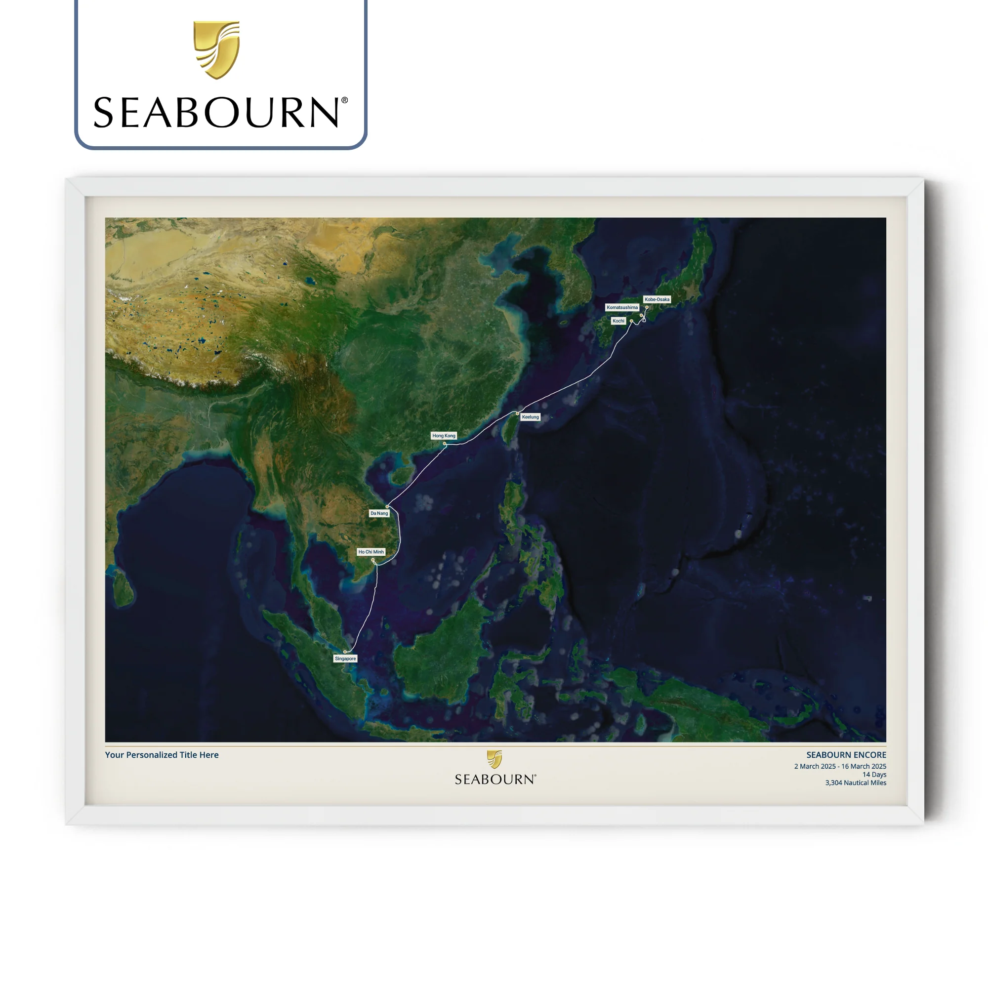 Seabourn Cruise Map - Satellite - Image 34
