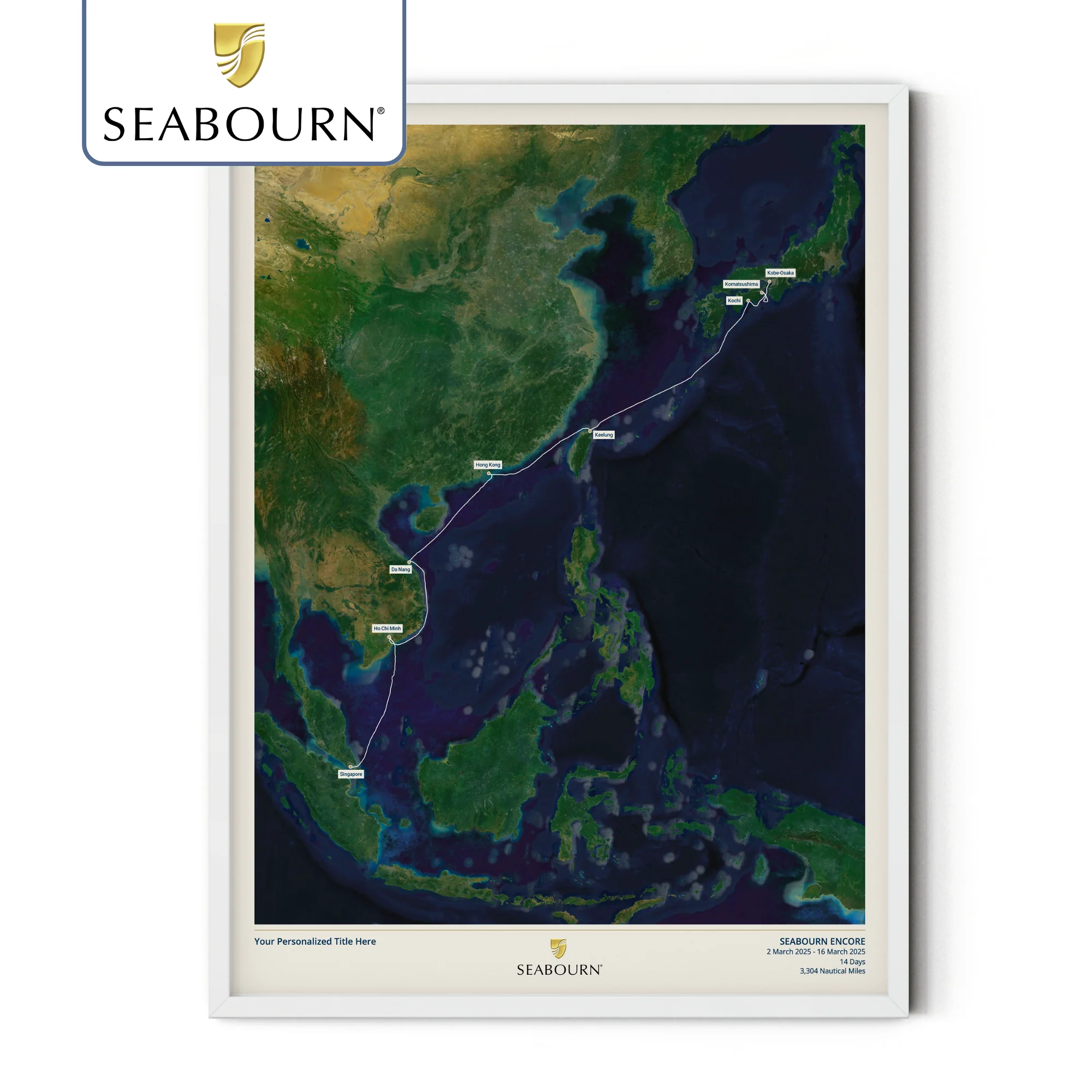 Seabourn Cruise Map - Satellite - Image 35