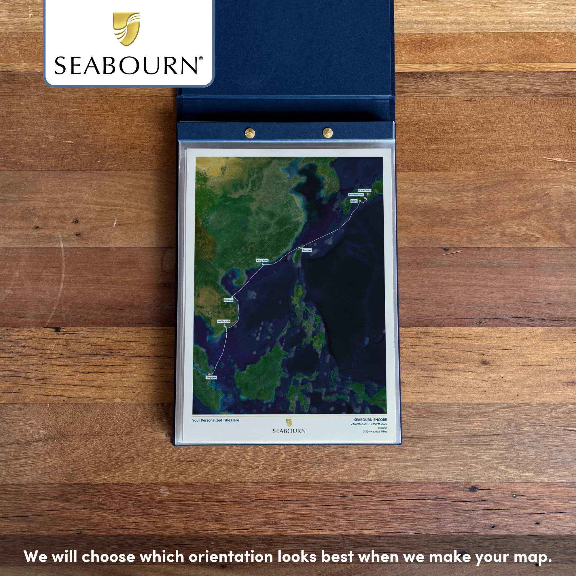 Seabourn Cruise Map - Satellite - Image 39