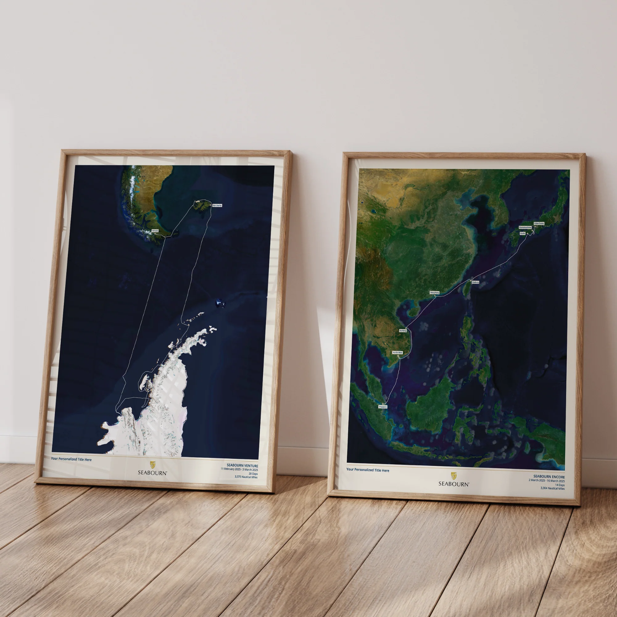 Seabourn Cruise Map - Satellite - Image 4