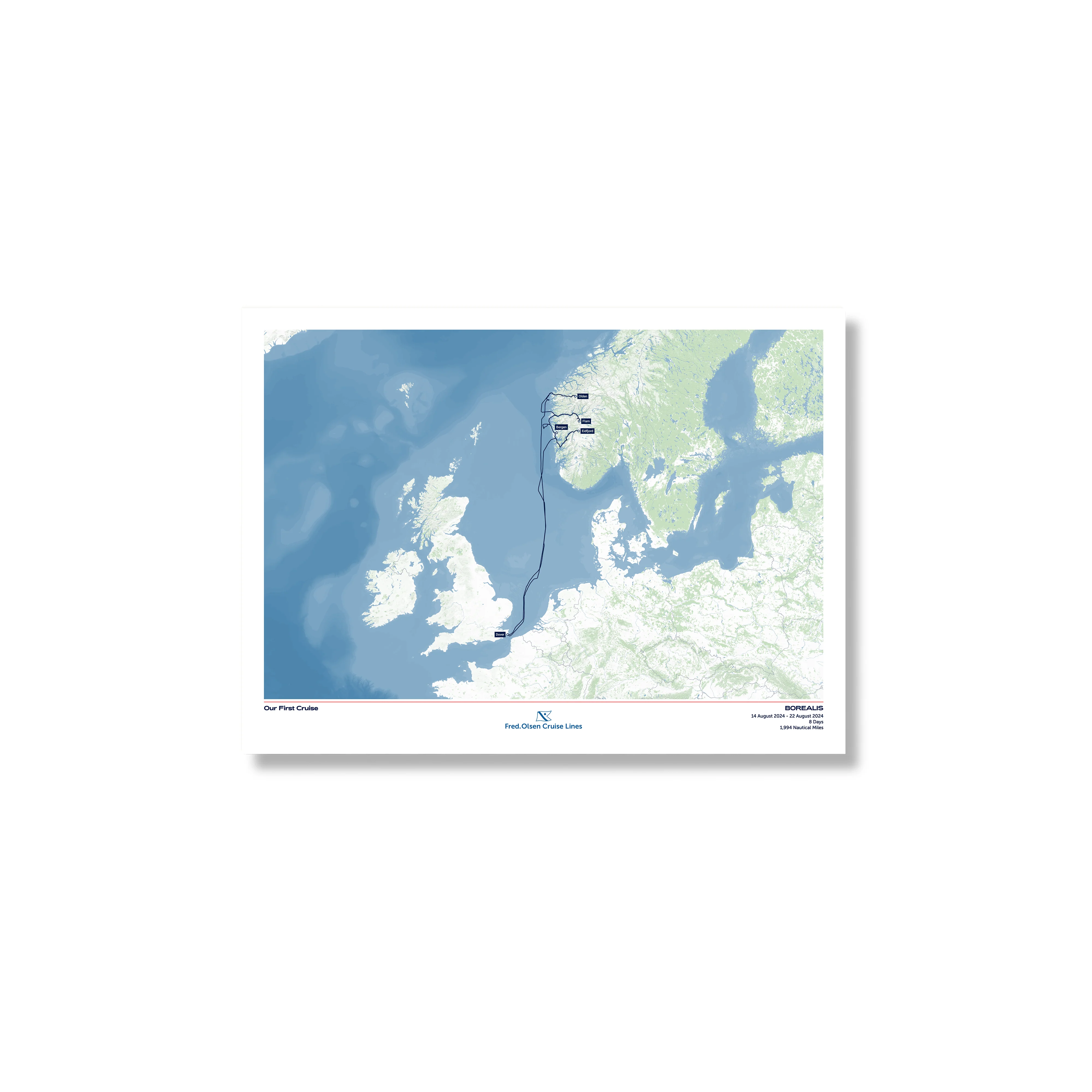 Fred. Olsen Custom Cruise Map - Image 15