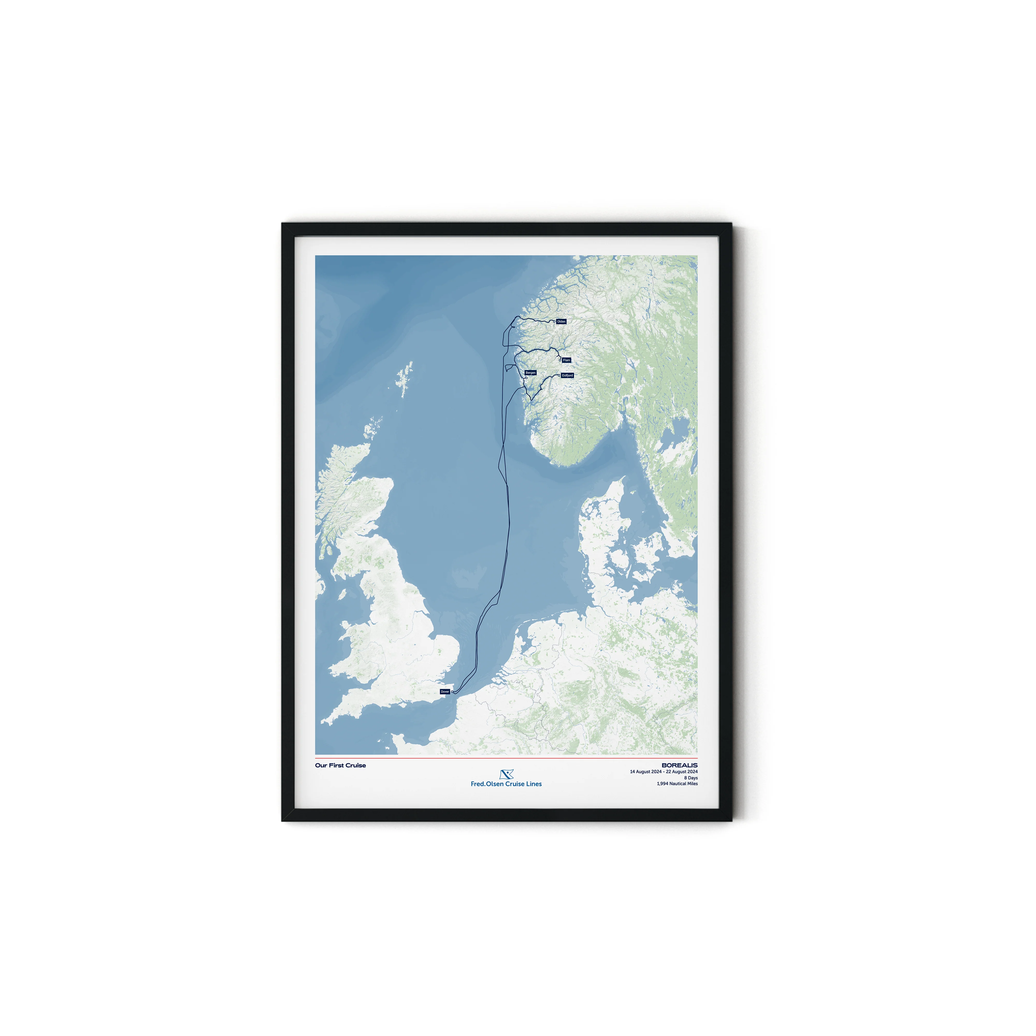 Fred. Olsen Custom Cruise Map - Image 19