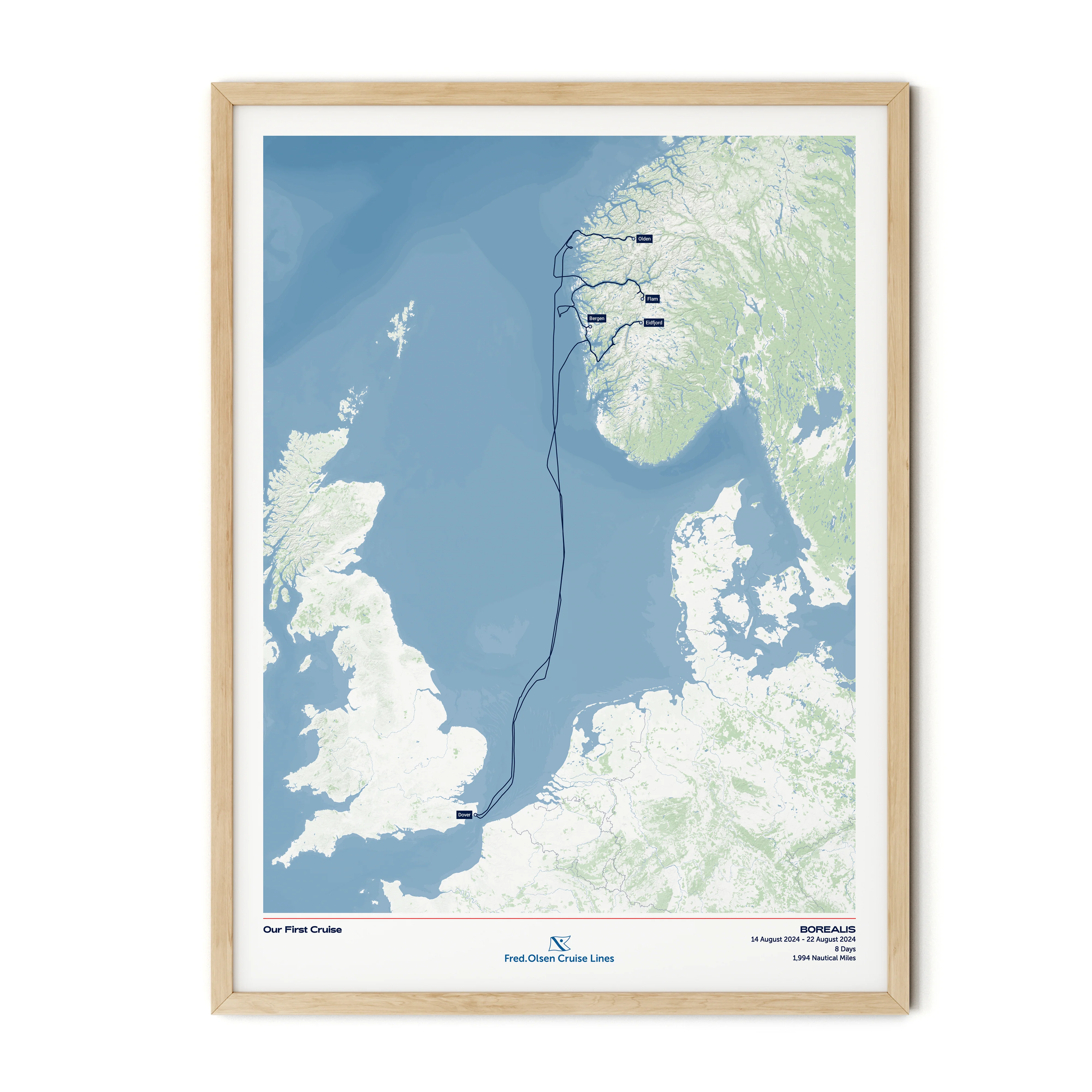 Fred. Olsen Custom Cruise Map - Image 34