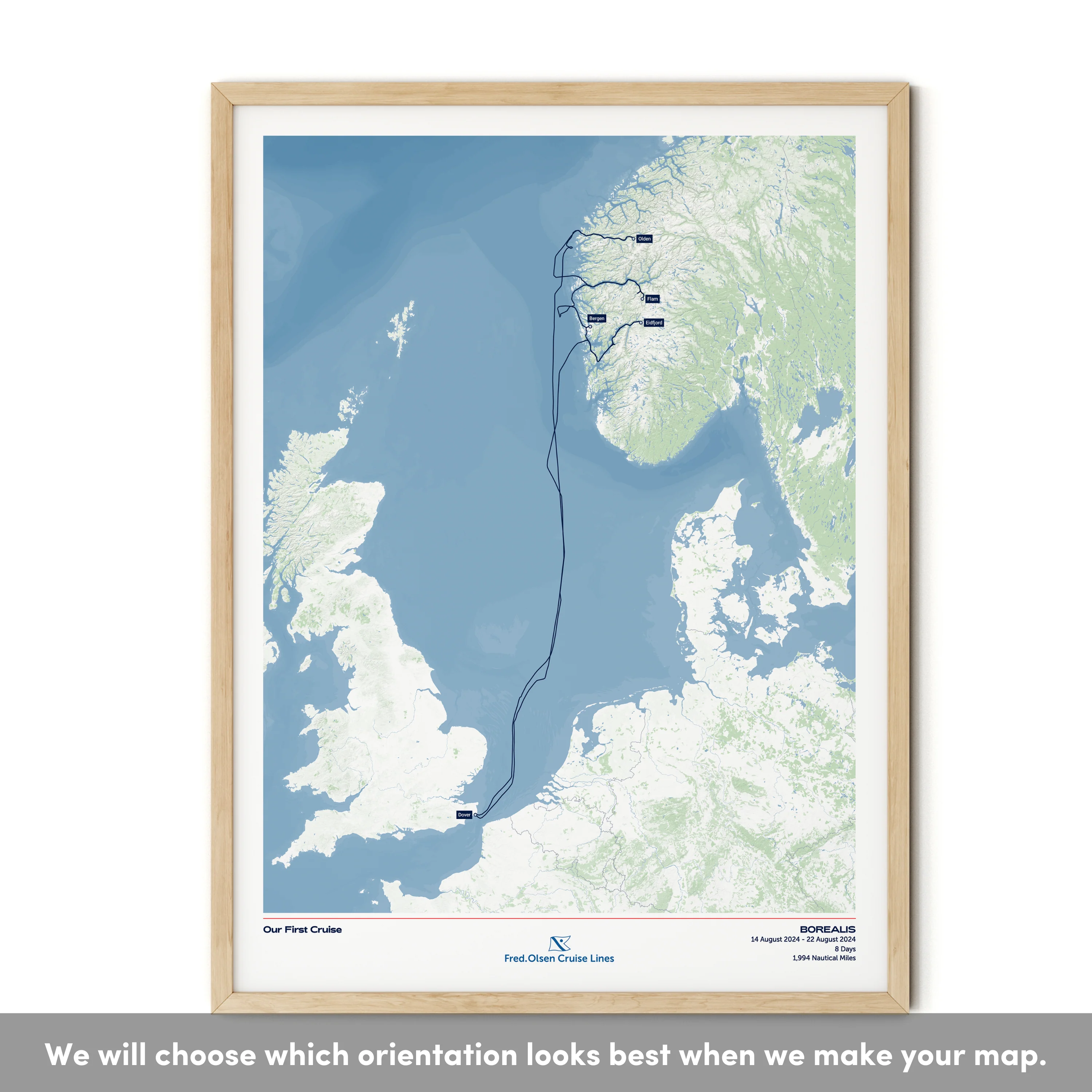 Fred. Olsen Custom Cruise Map - Image 35