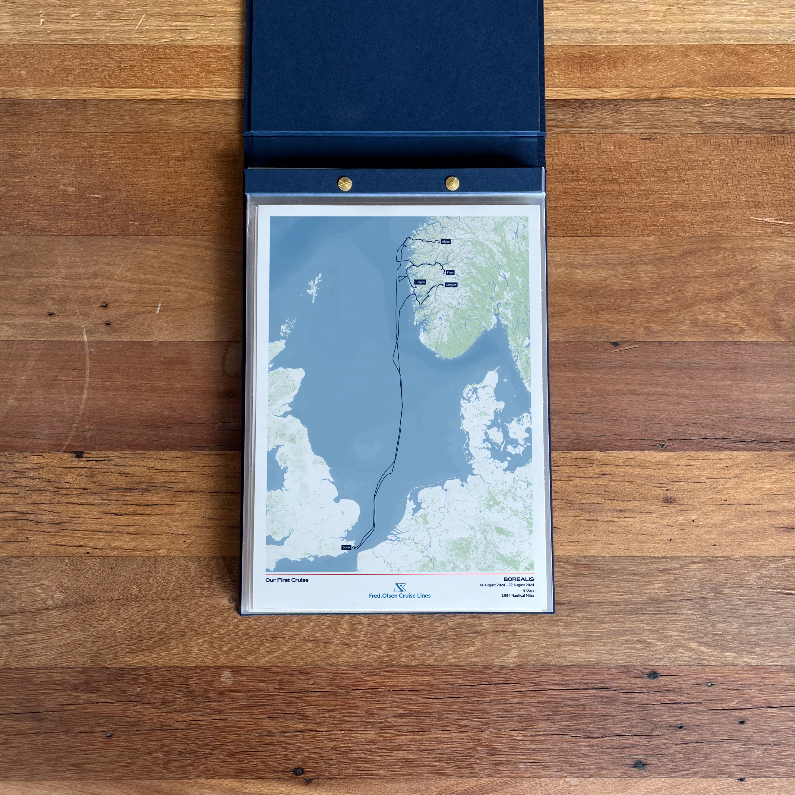 Fred. Olsen Custom Cruise Map - Image 40