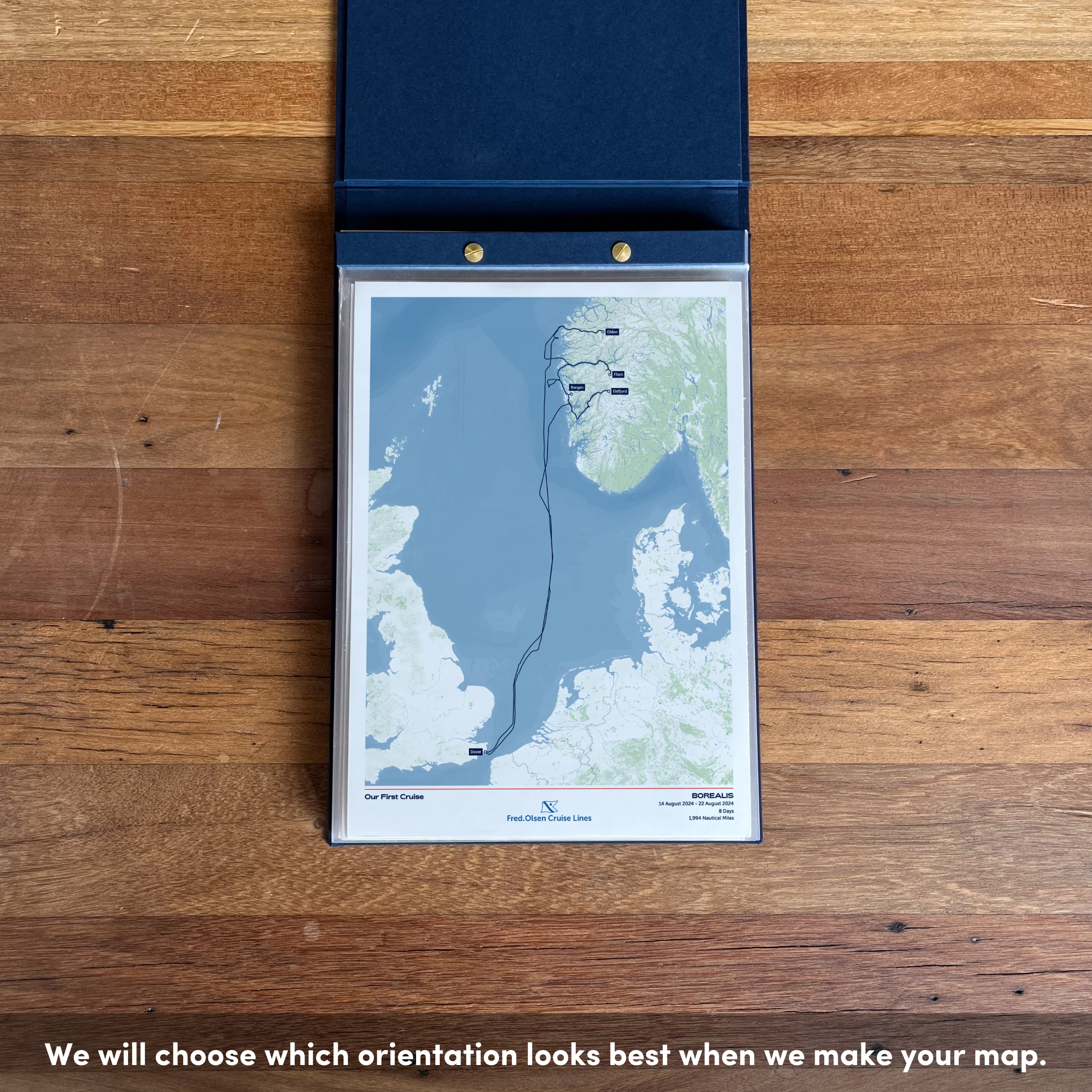 Fred. Olsen Custom Cruise Map - Image 41