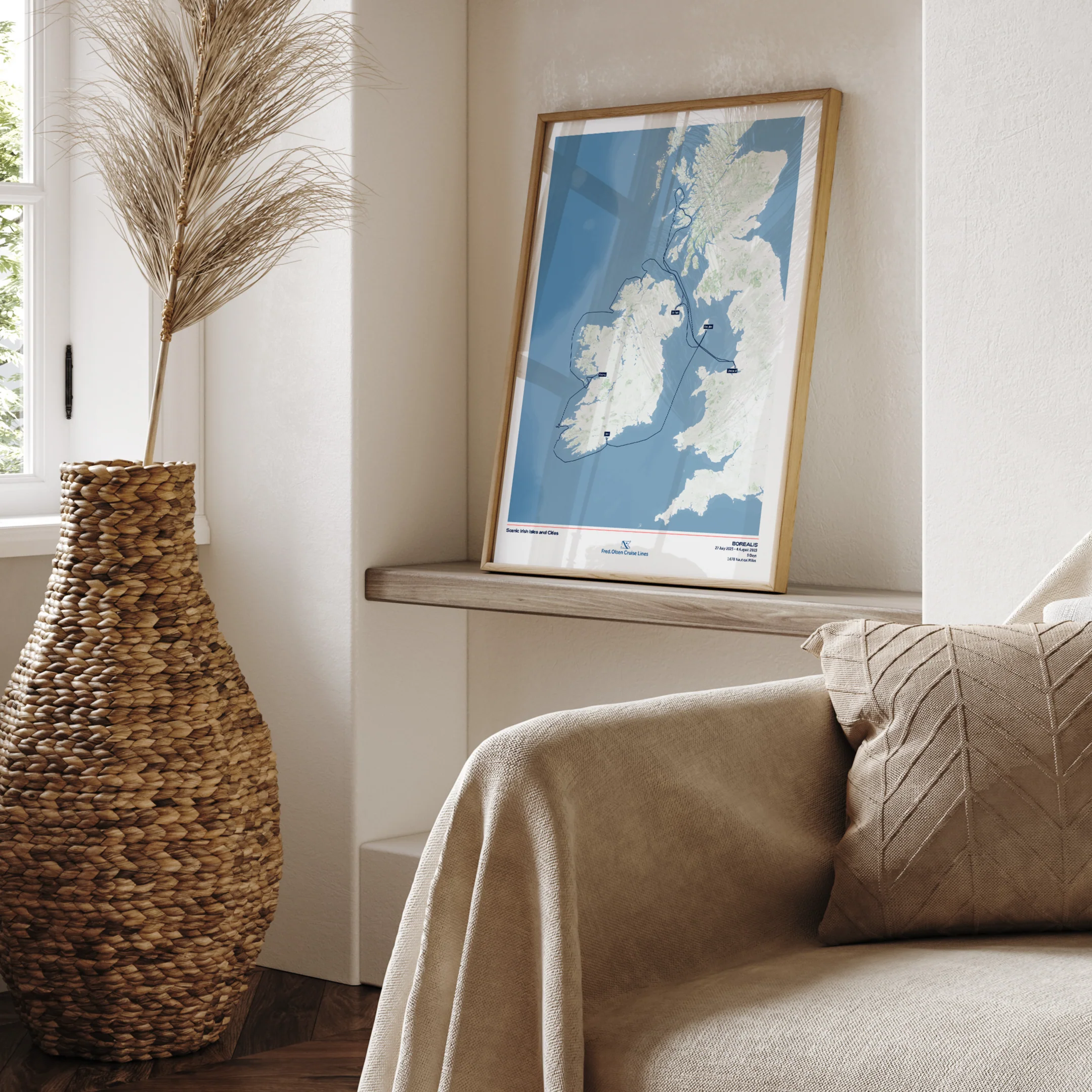 Fred. Olsen Custom Cruise Map - Image 7