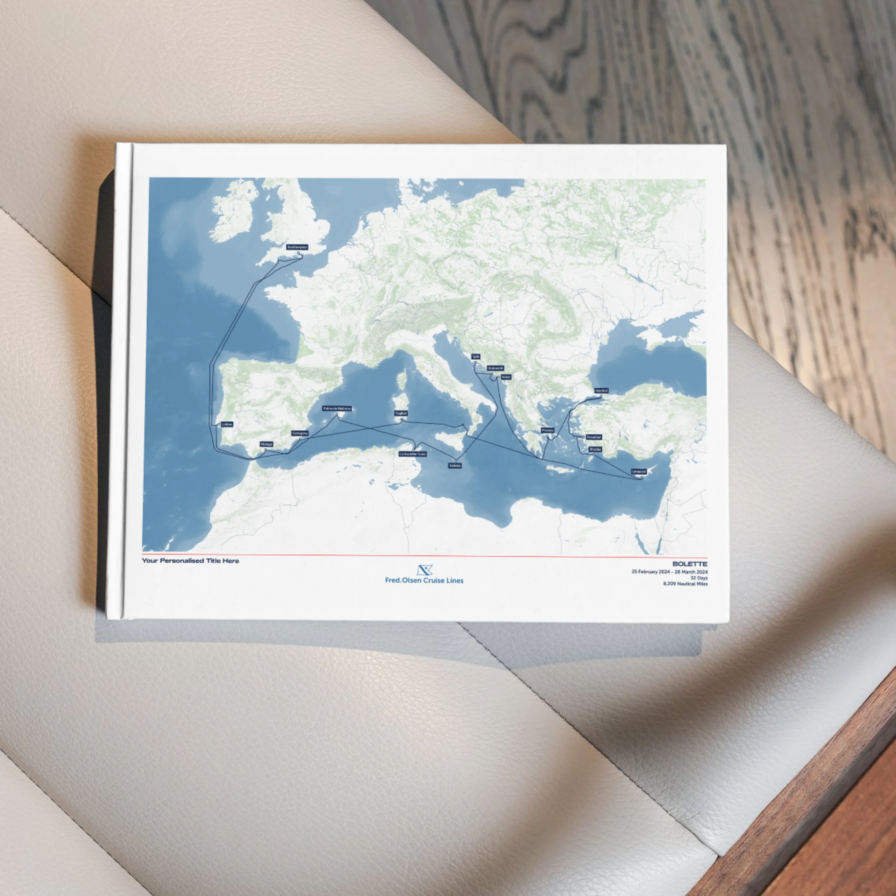 Fred. Olsen Digital Cruise Map - Image 3