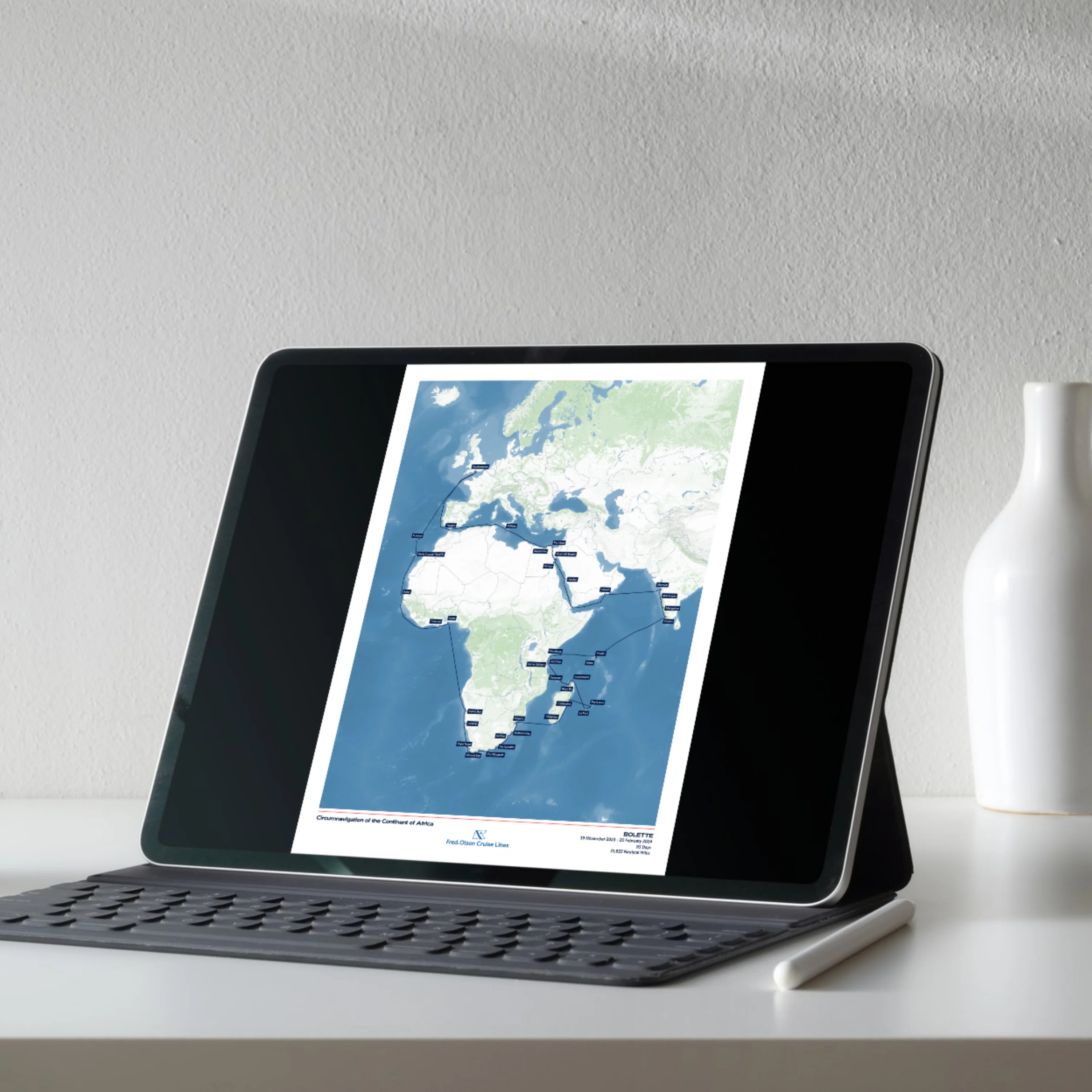 Fred. Olsen Digital Cruise Map - Image 6