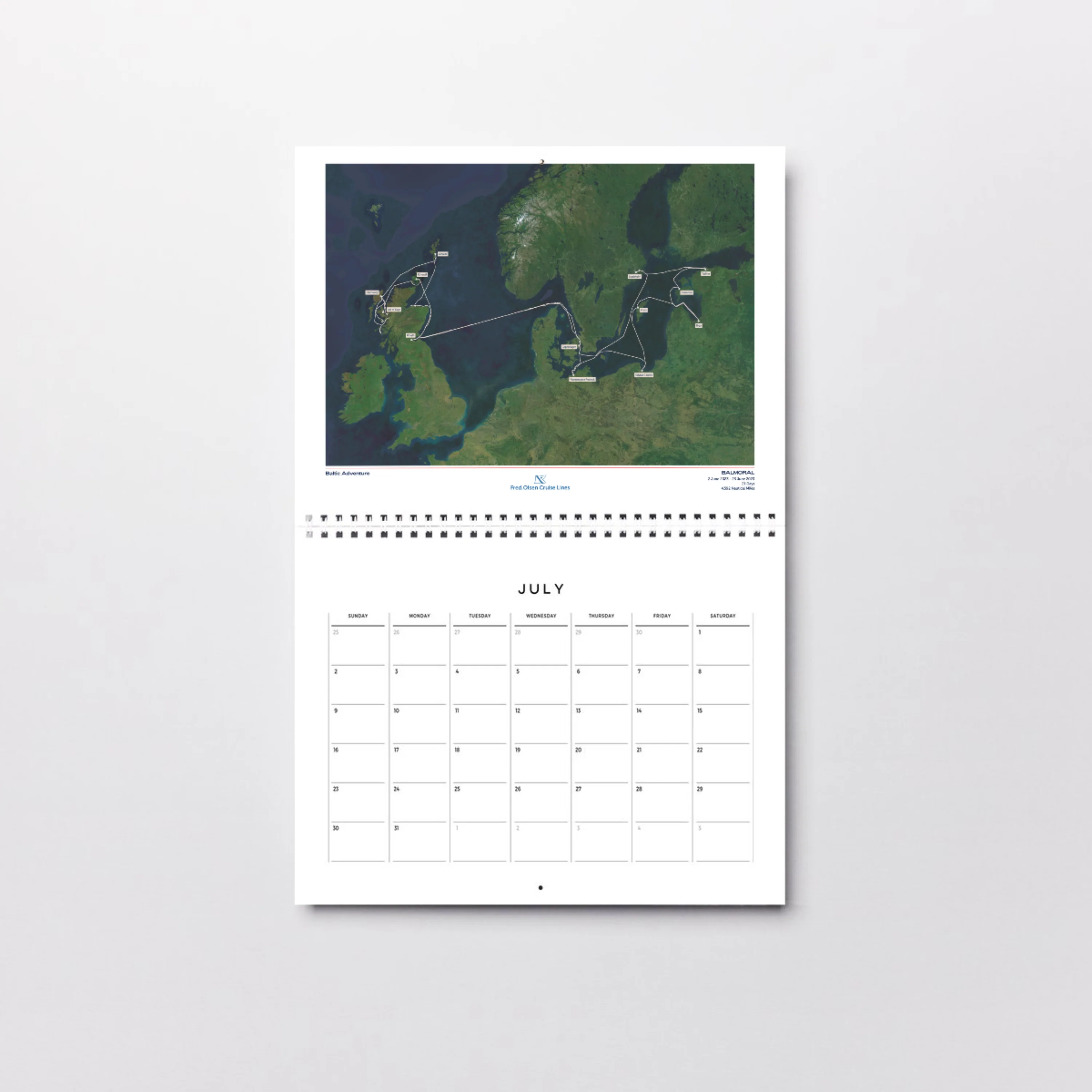 Fred. Olsen Digital Cruise Map - Satellite - Image 4