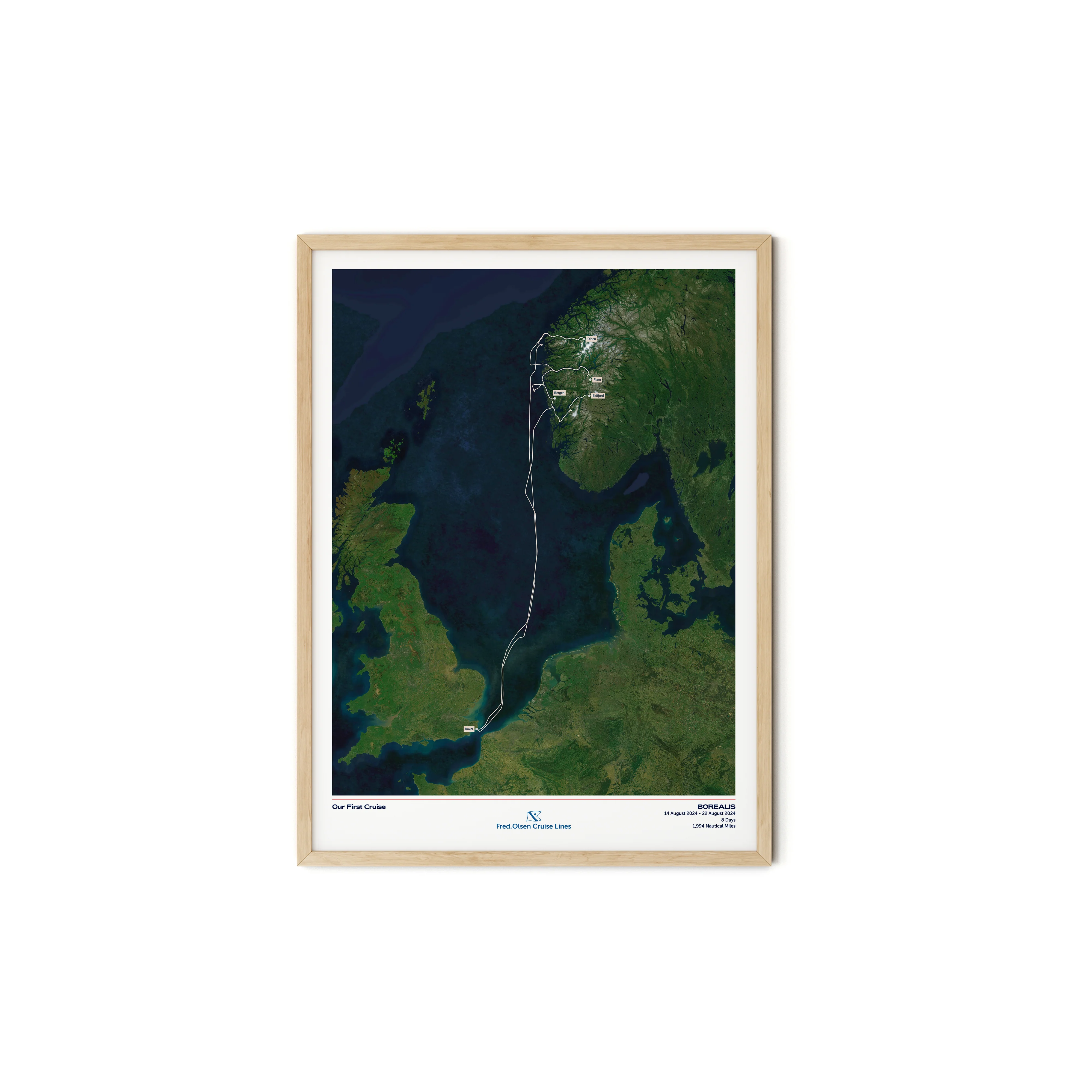 Fred. Olsen Custom Cruise Map - Satellite - Image 23