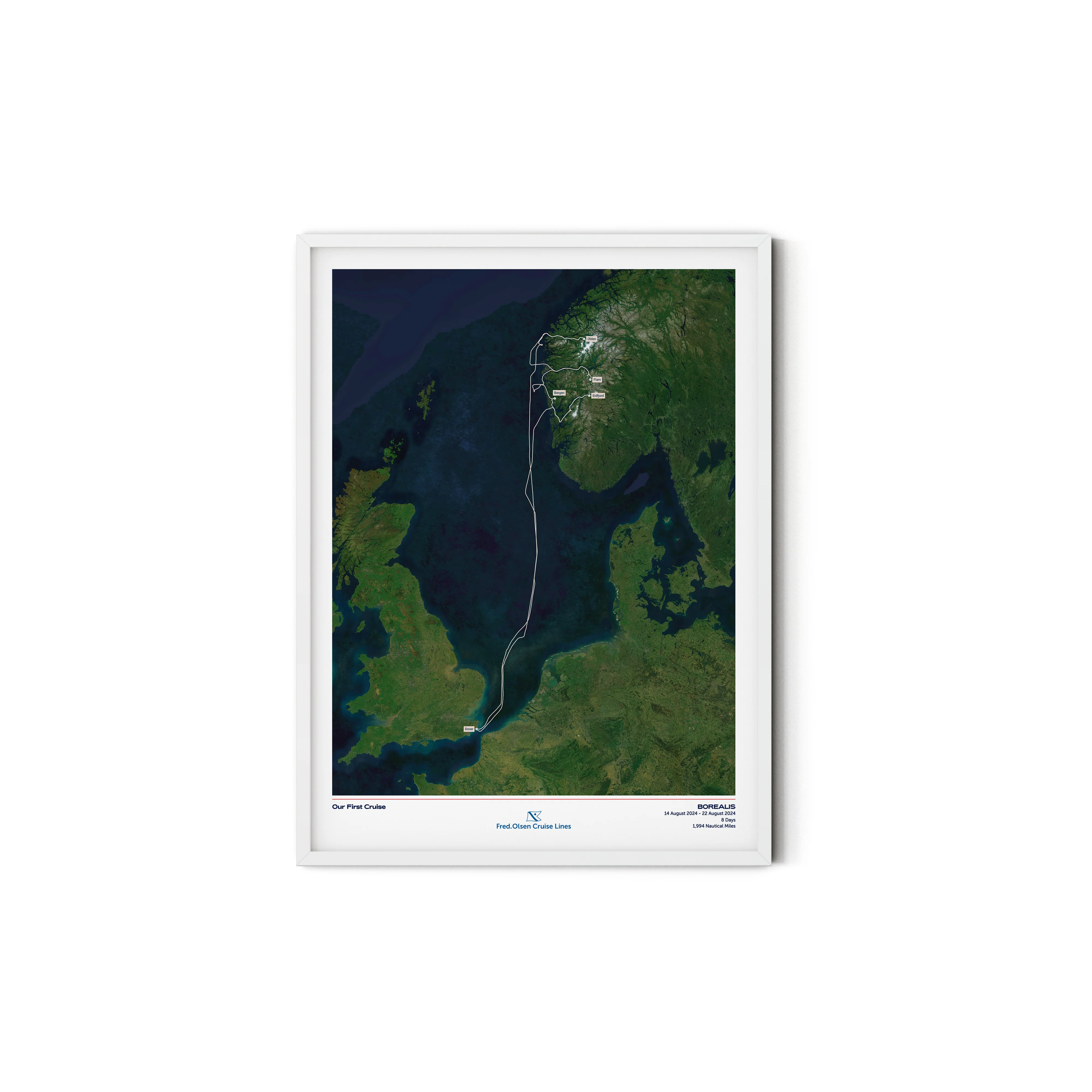 Fred. Olsen Custom Cruise Map - Satellite - Image 26