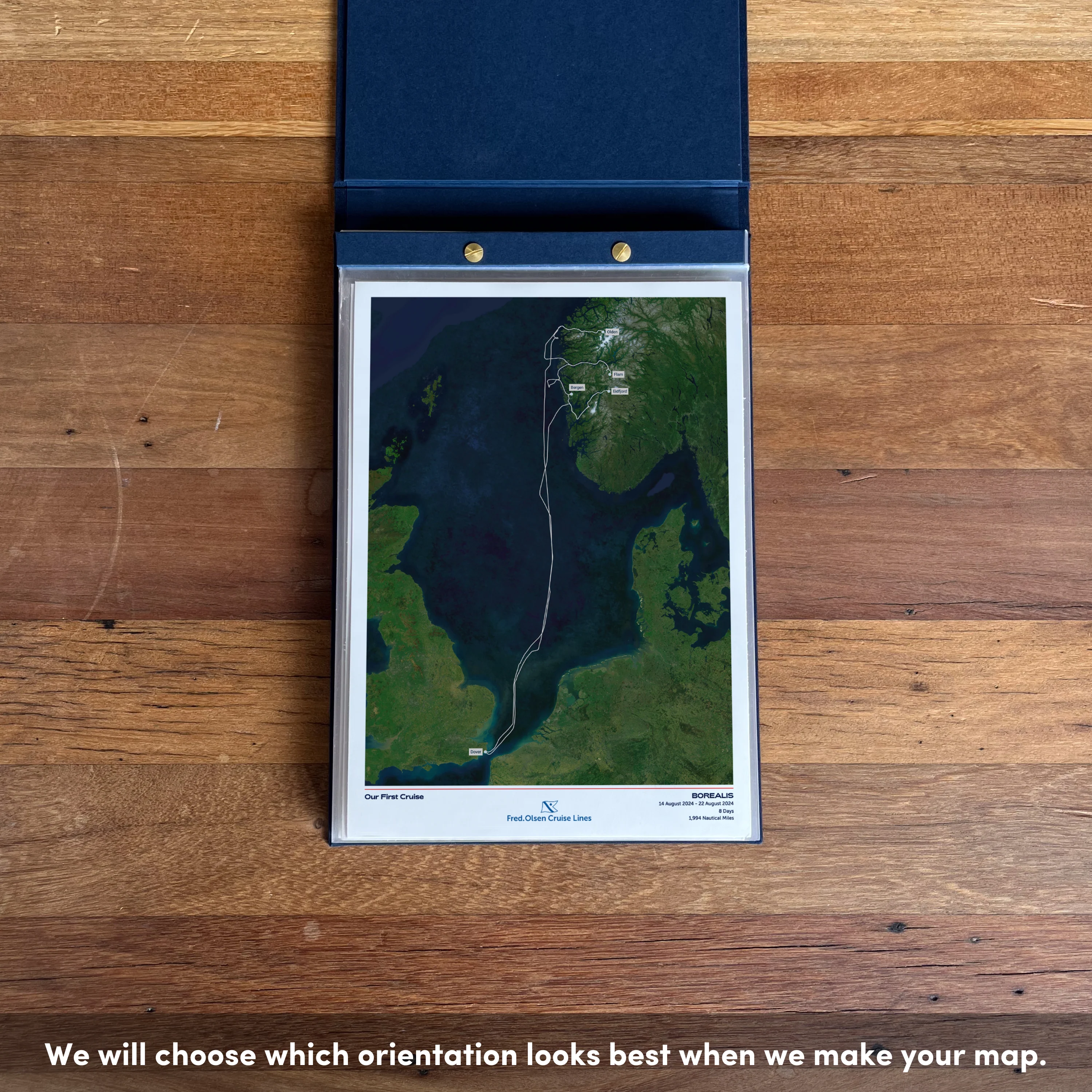 Fred. Olsen Custom Cruise Map - Satellite - Image 42