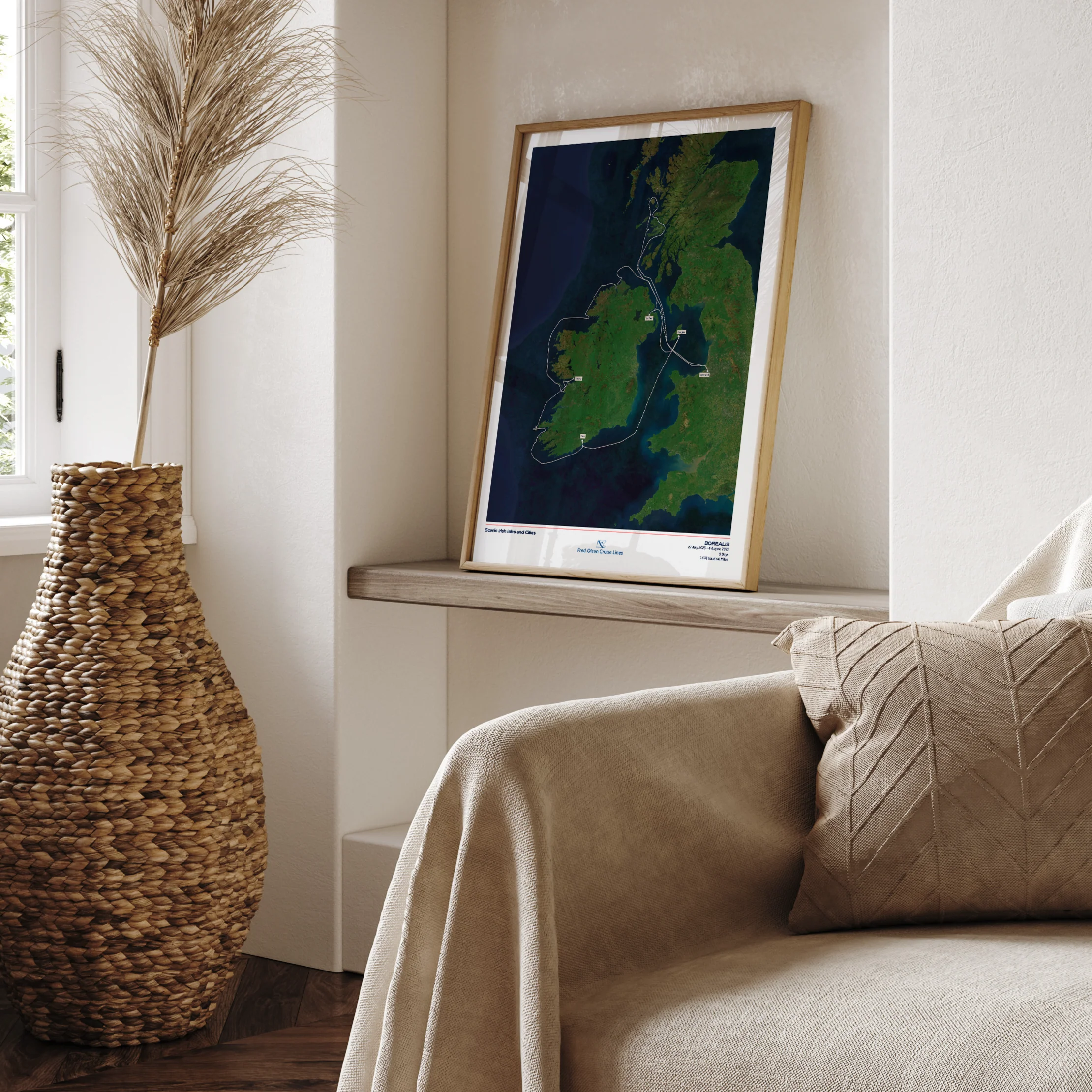 Fred. Olsen Custom Cruise Map - Satellite - Image 7