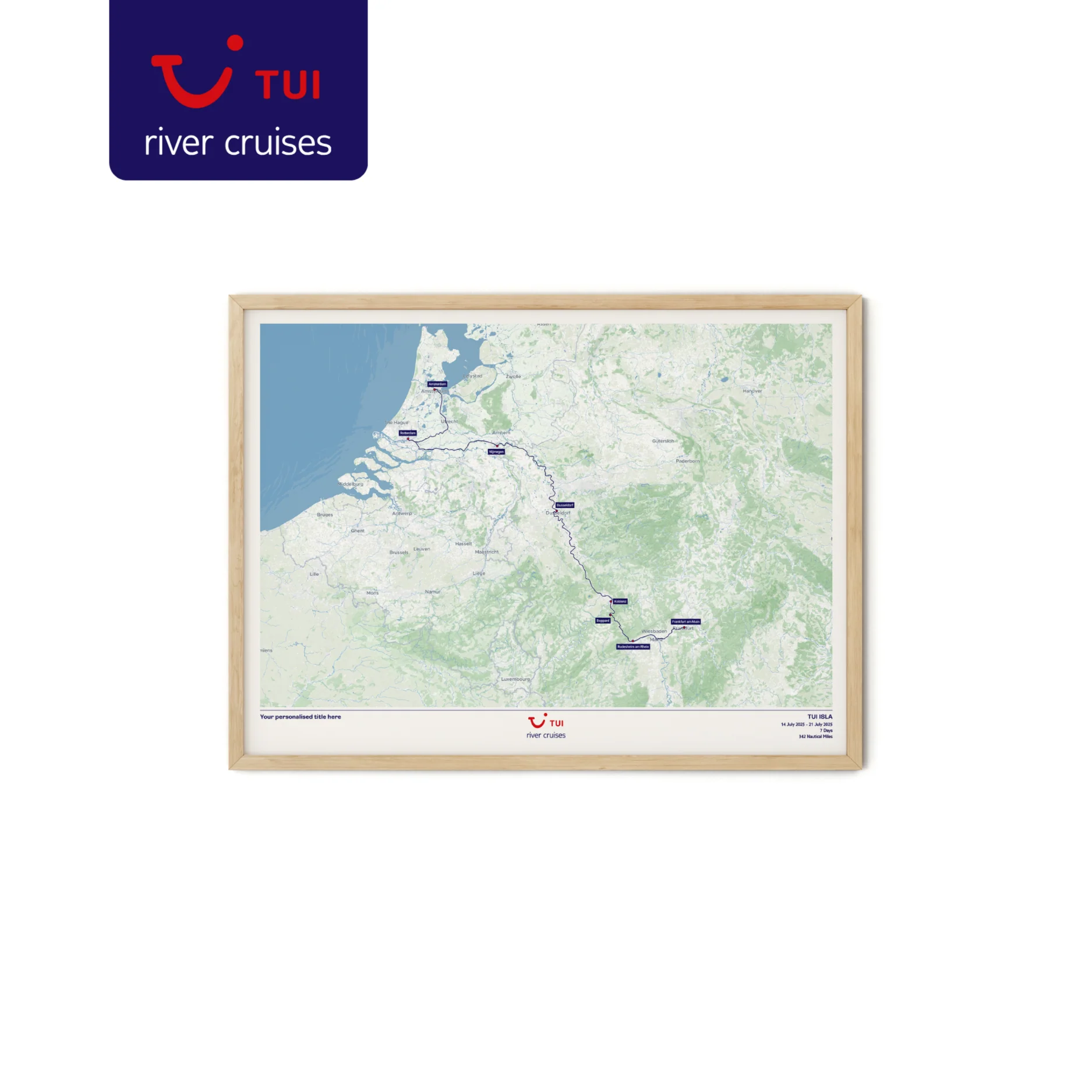 TUI River Cruise Map - Image 13