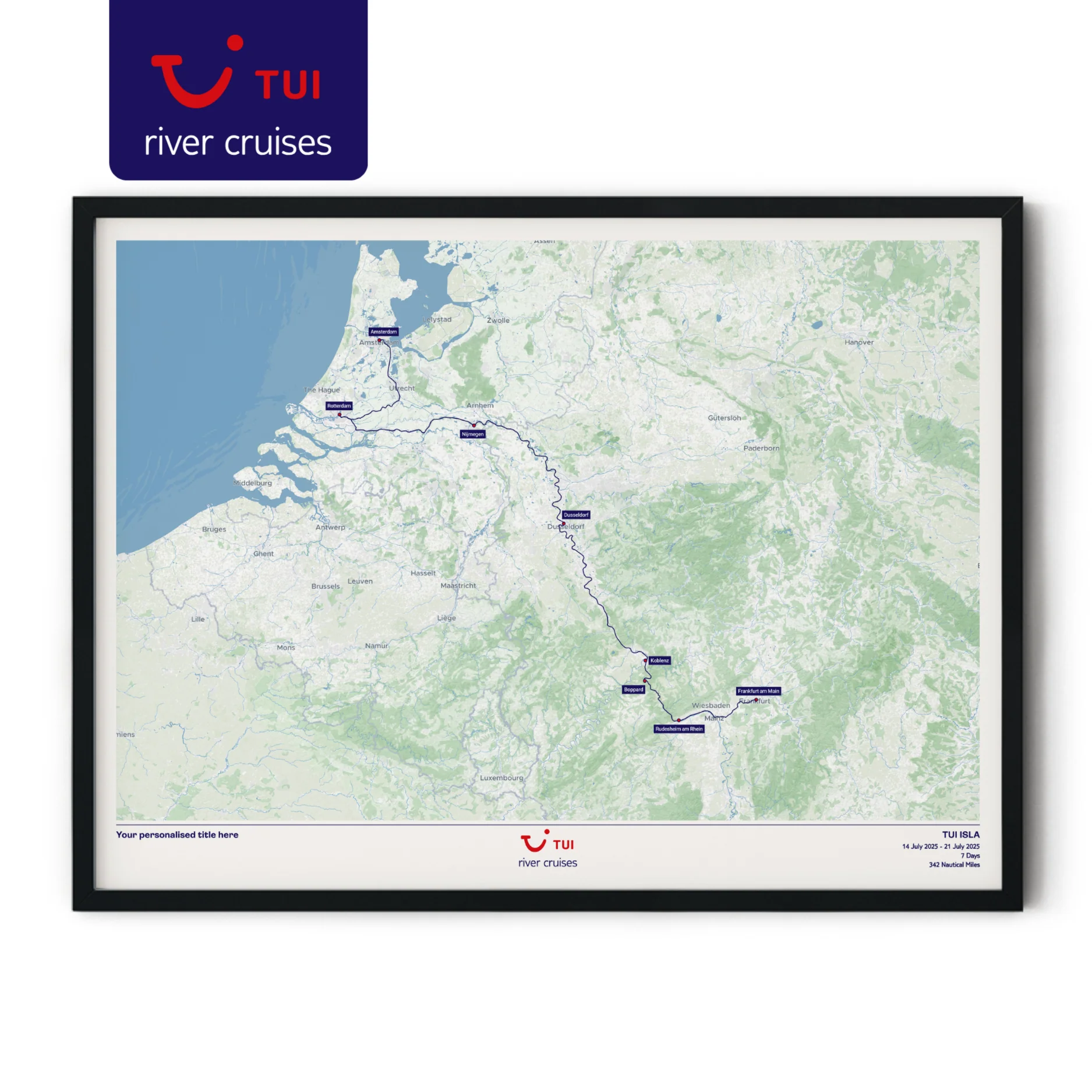 TUI River Cruise Map - Image 16