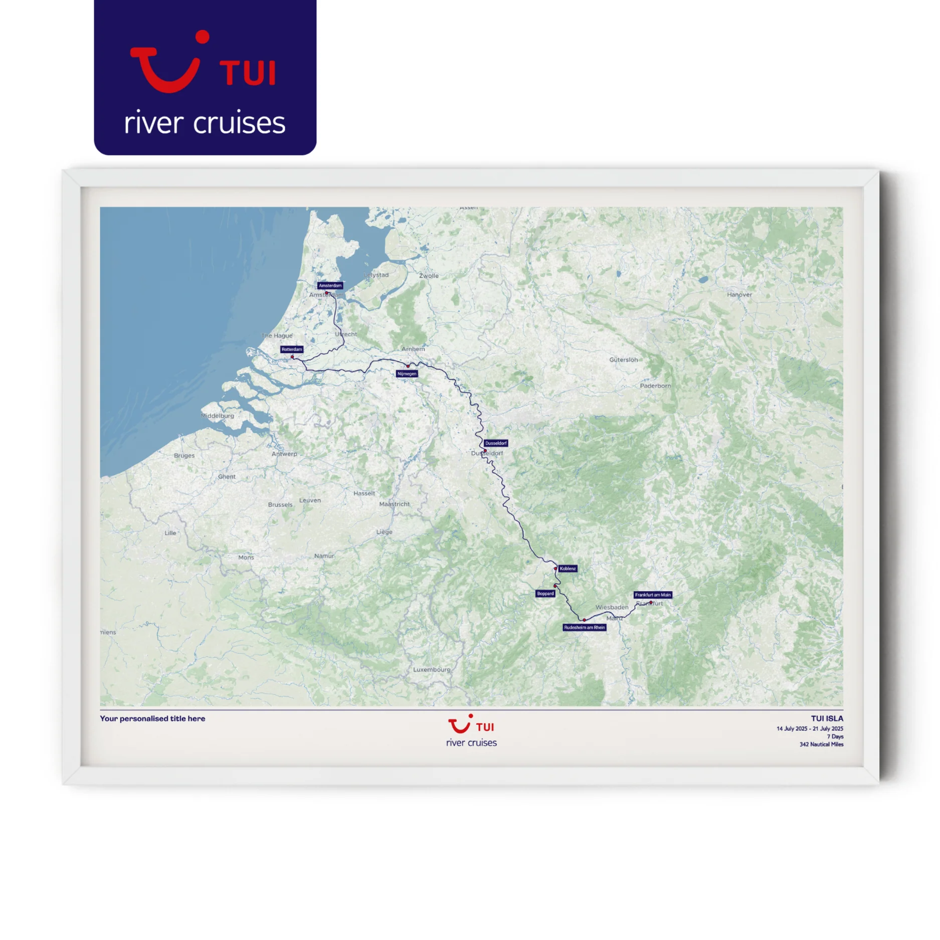 TUI River Cruise Map - Image 18