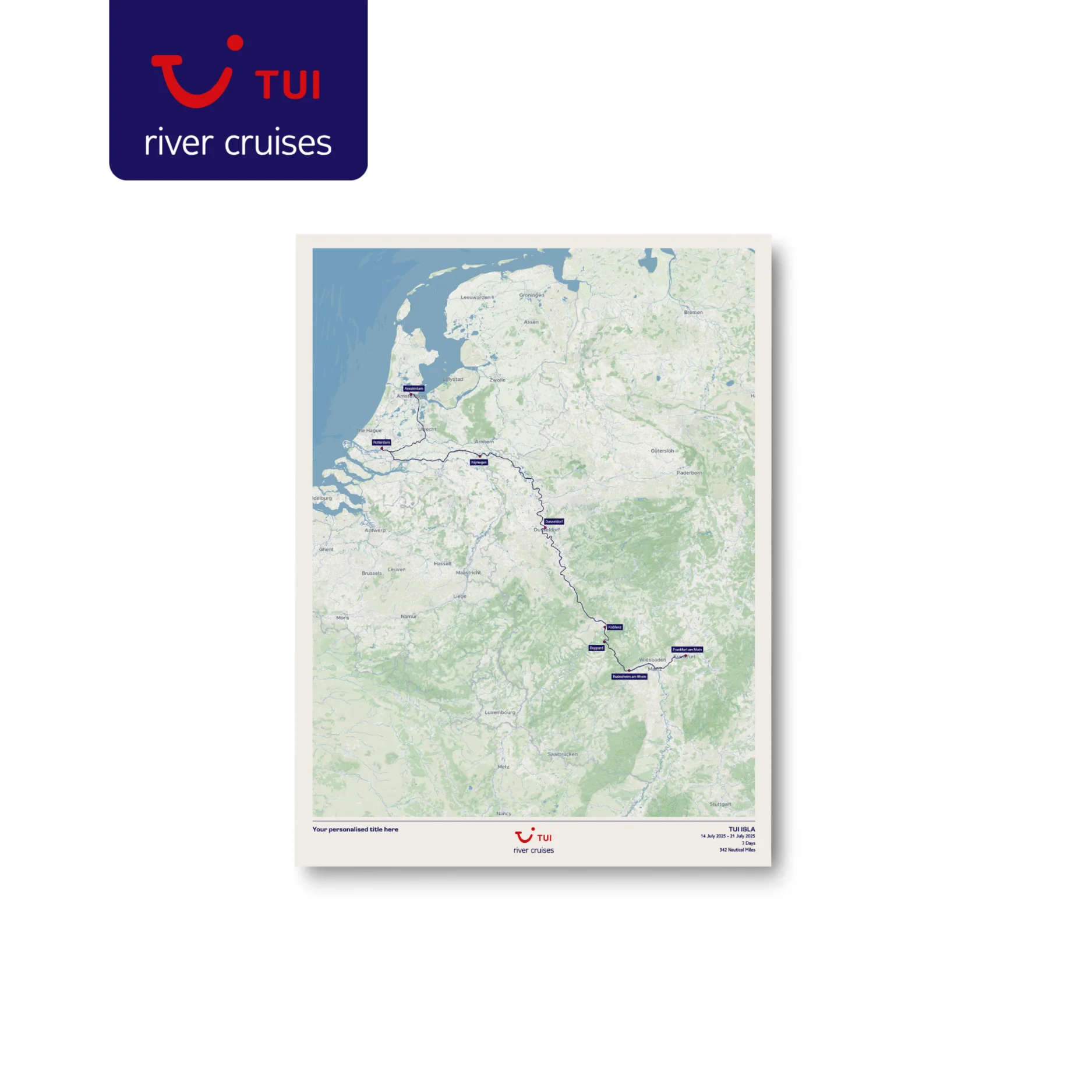 TUI River Cruise Map - Image 20