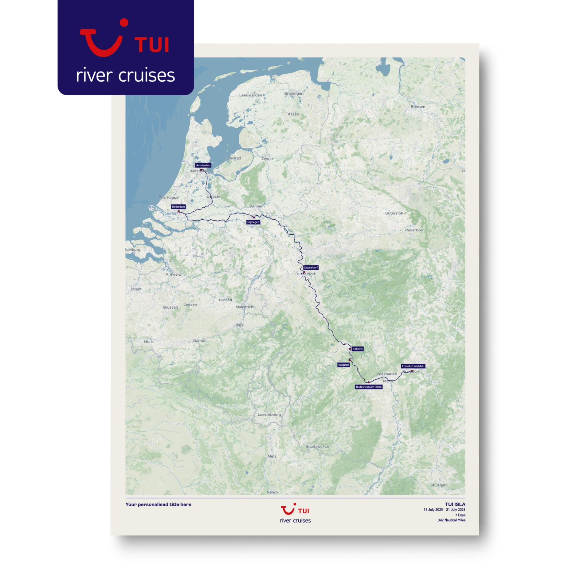 TUI River Cruise Map - Image 24