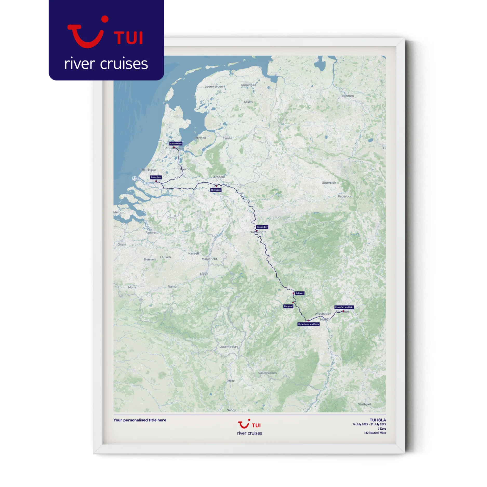 TUI River Cruise Map - Image 27