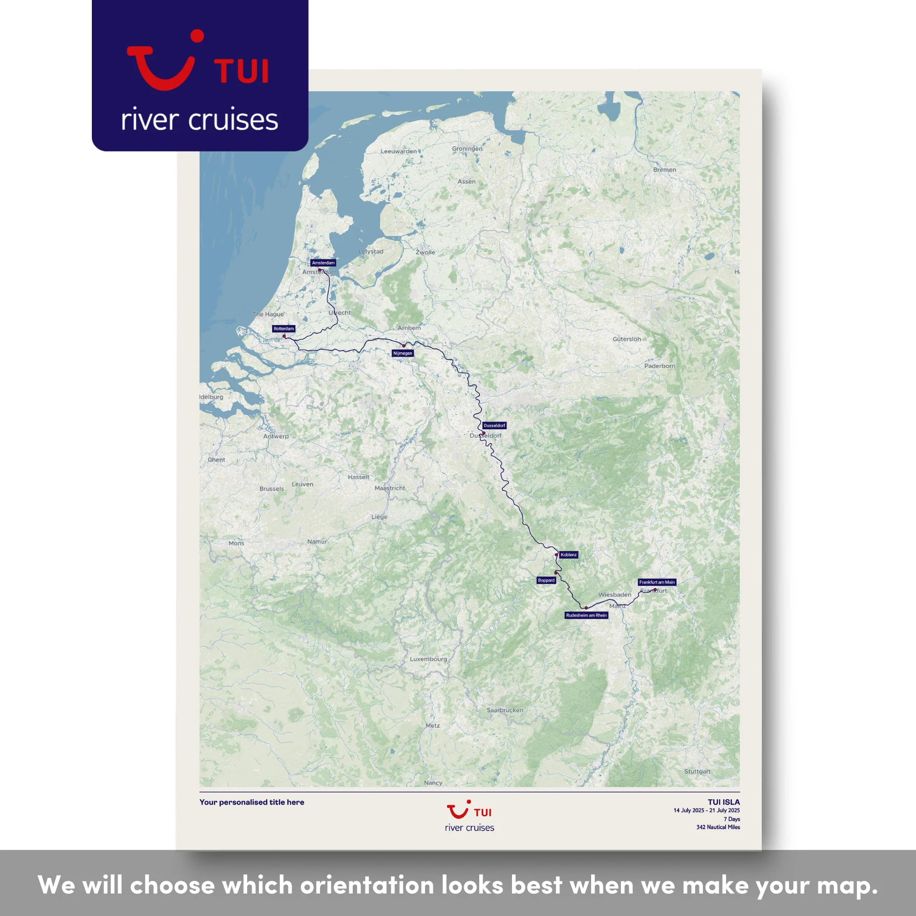 TUI River Cruise Map - Image 33