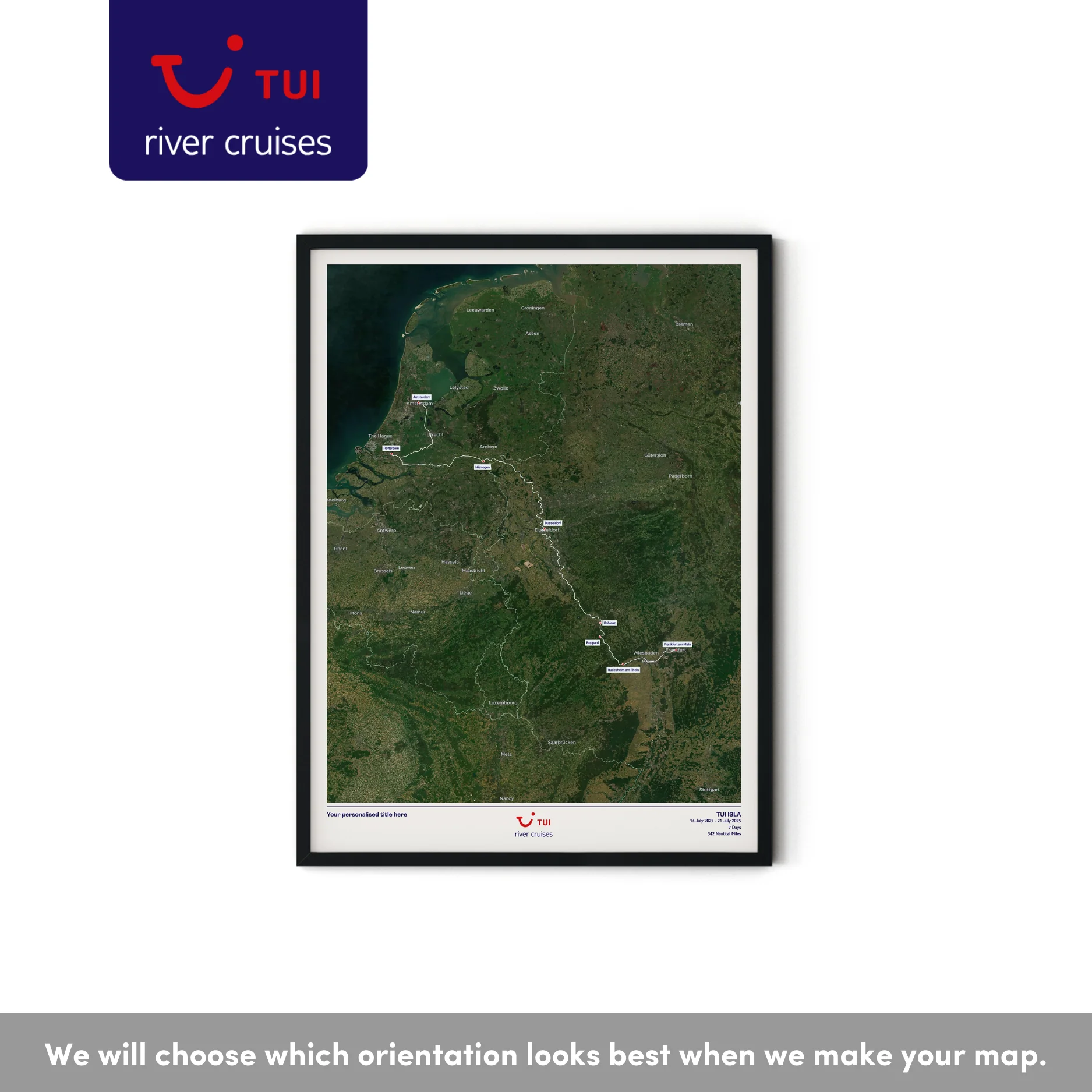 TUI River Cruise Map - Satellite - Image 30
