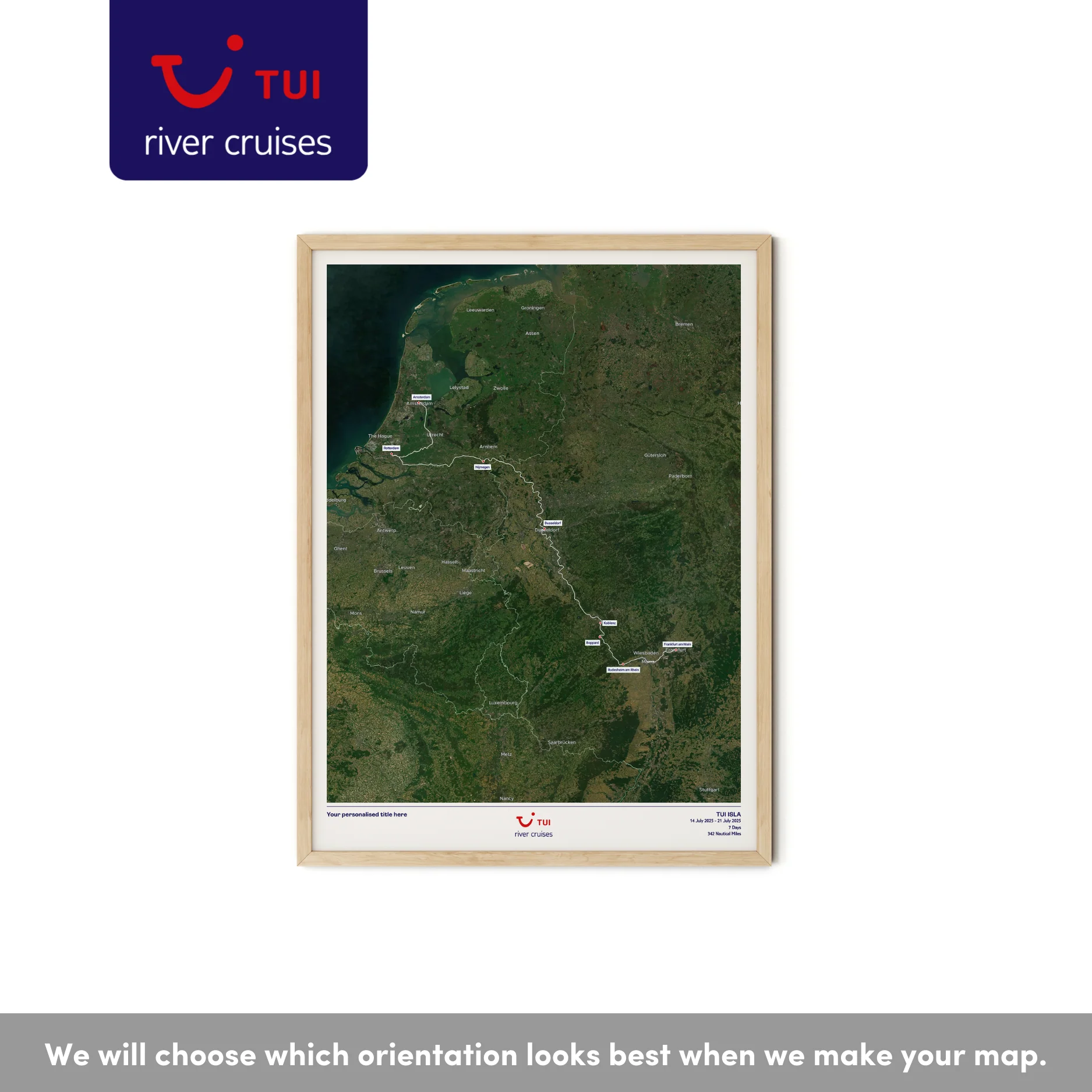 TUI River Cruise Map - Satellite - Image 31