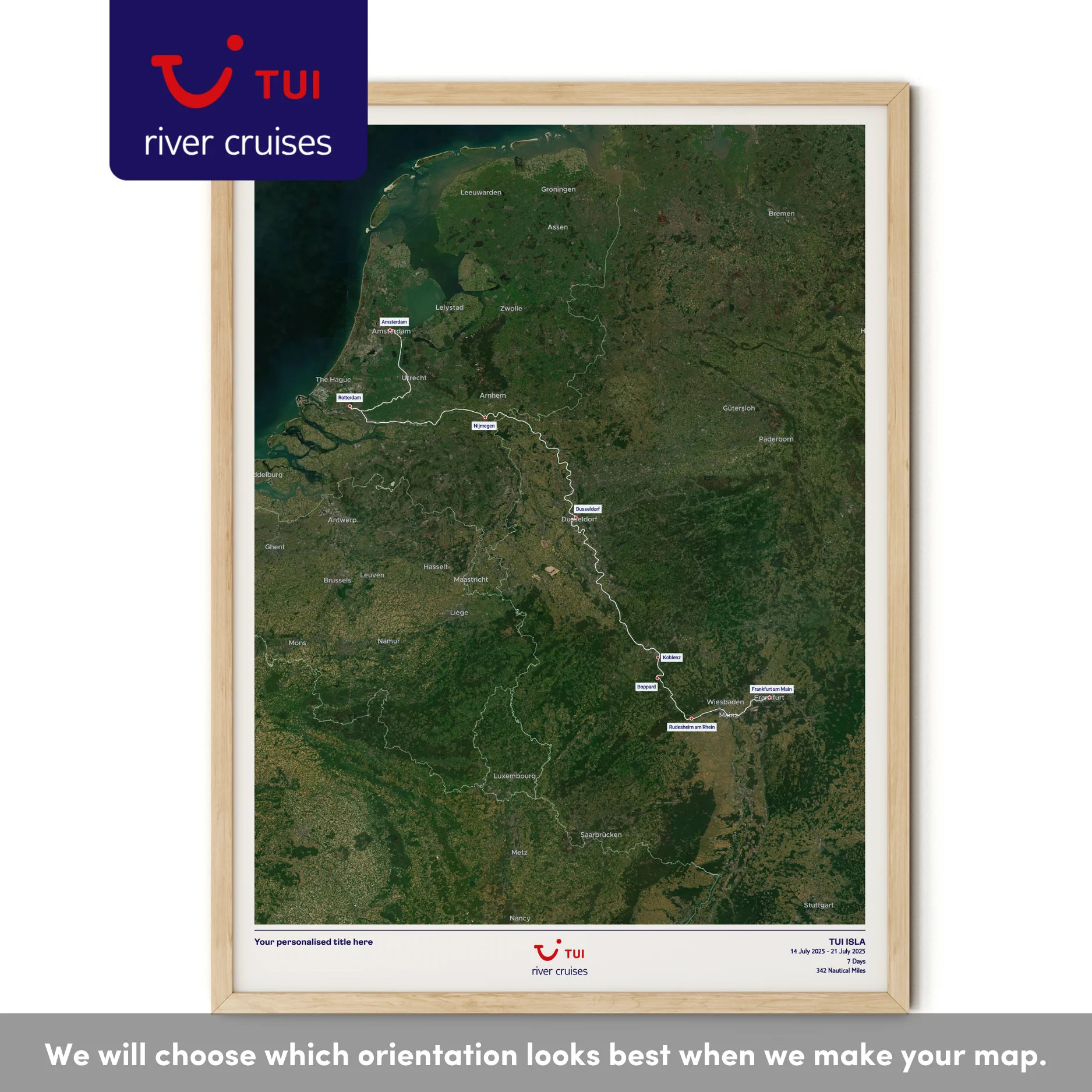 TUI River Cruise Map - Satellite - Image 35