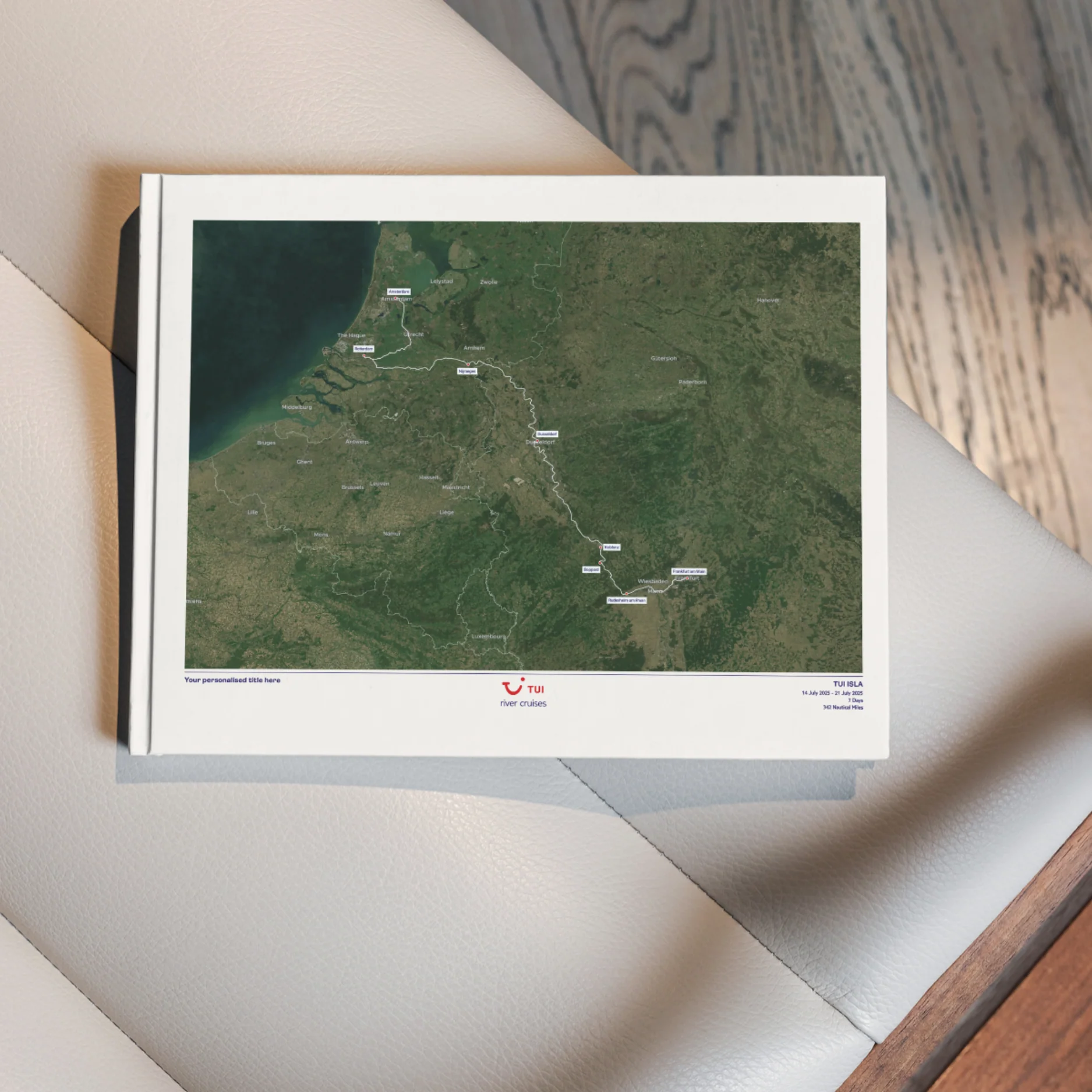 TUI River Digital Cruise Map - Satellite - Image 3